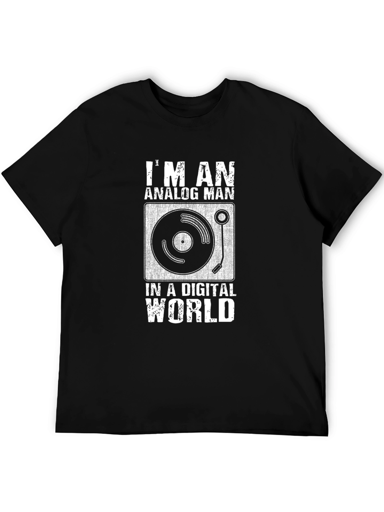 Analog Man Digital World Graphic Tee