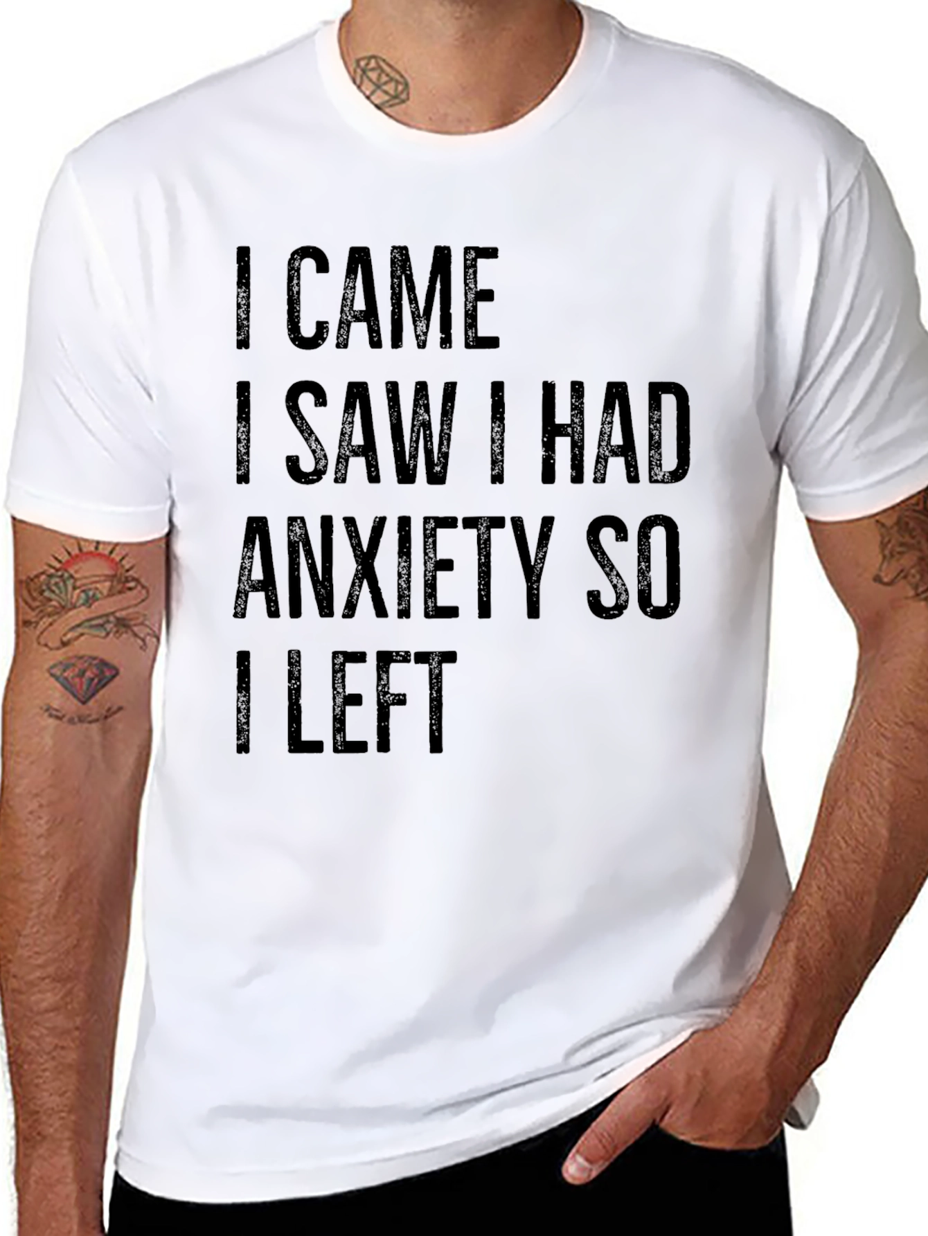 I Came I Saw I Had Anxiety T-Shirt
