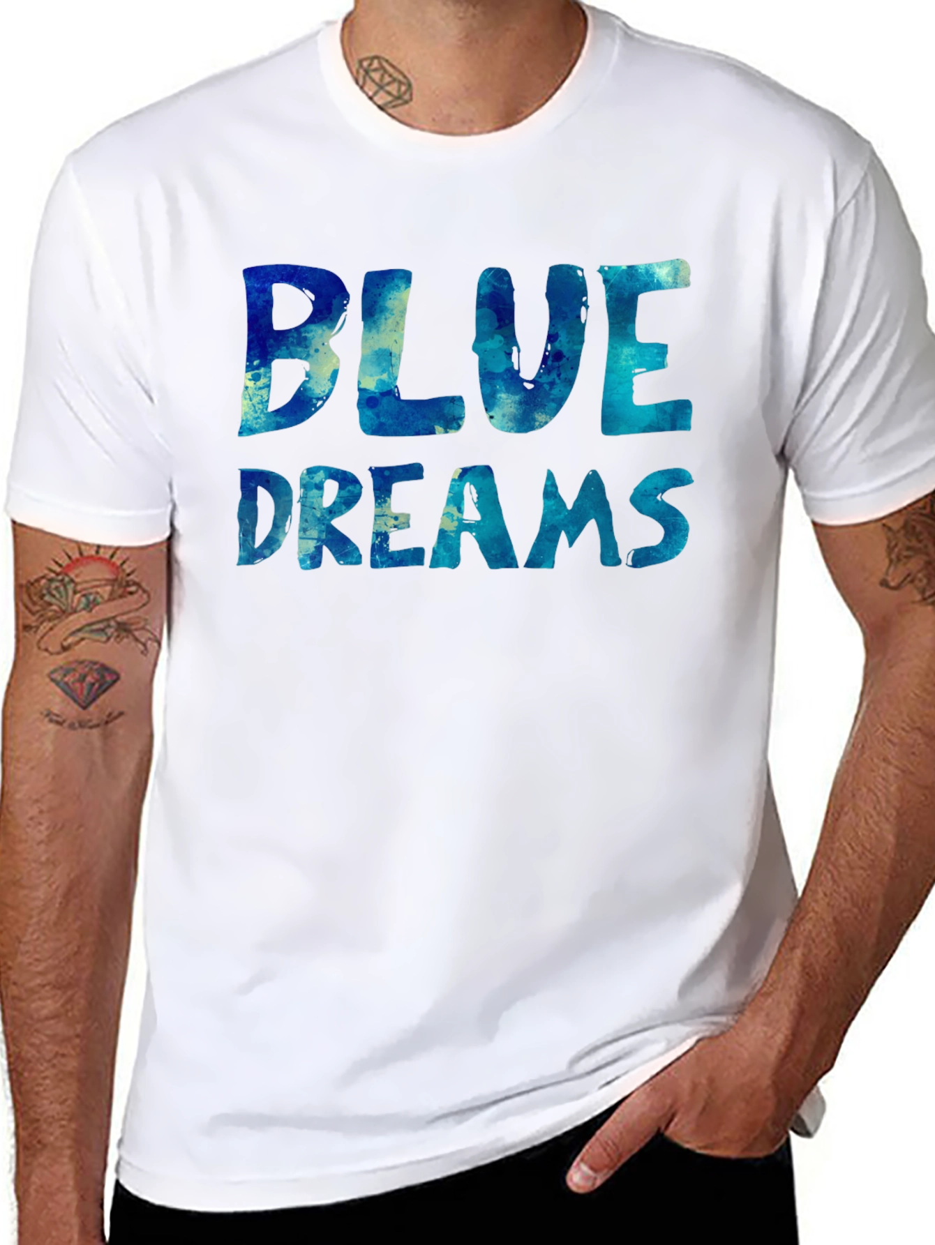 Blue Dreams Graphic T-Shirt