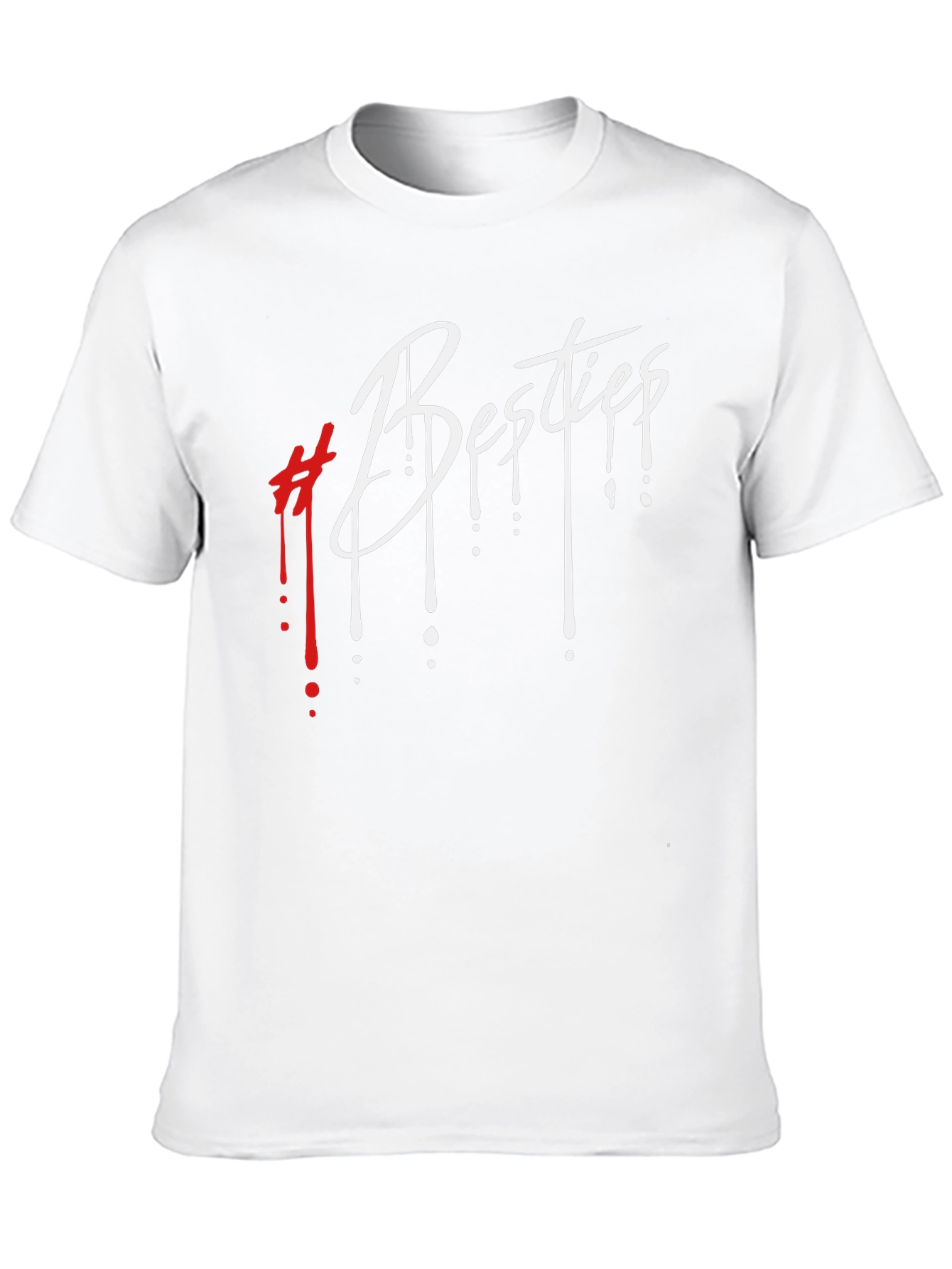 Besties Graphic Tee - Stylish Black Unisex T-Shirt