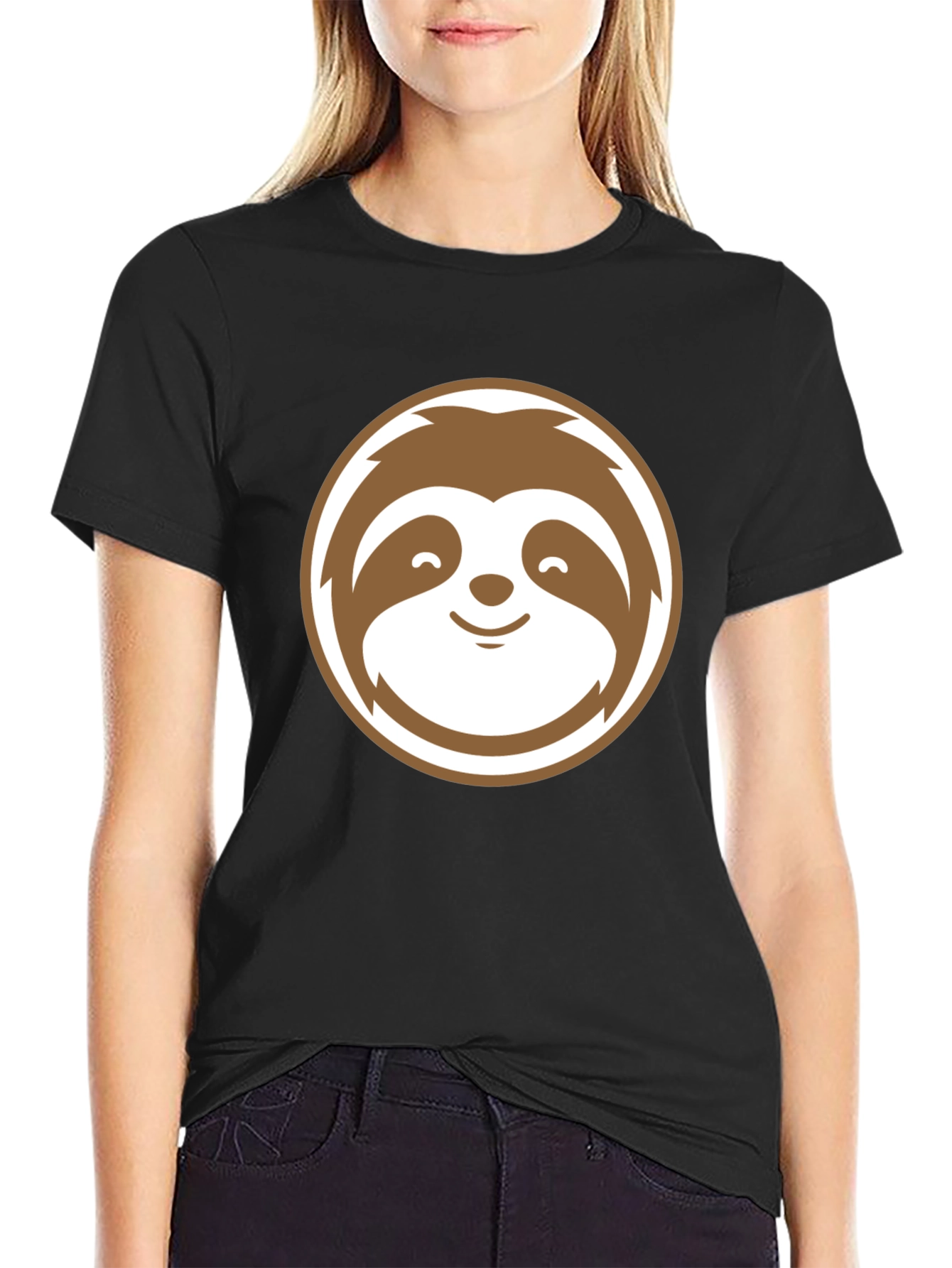 Sloth Graphic Tee - Relaxed Fit