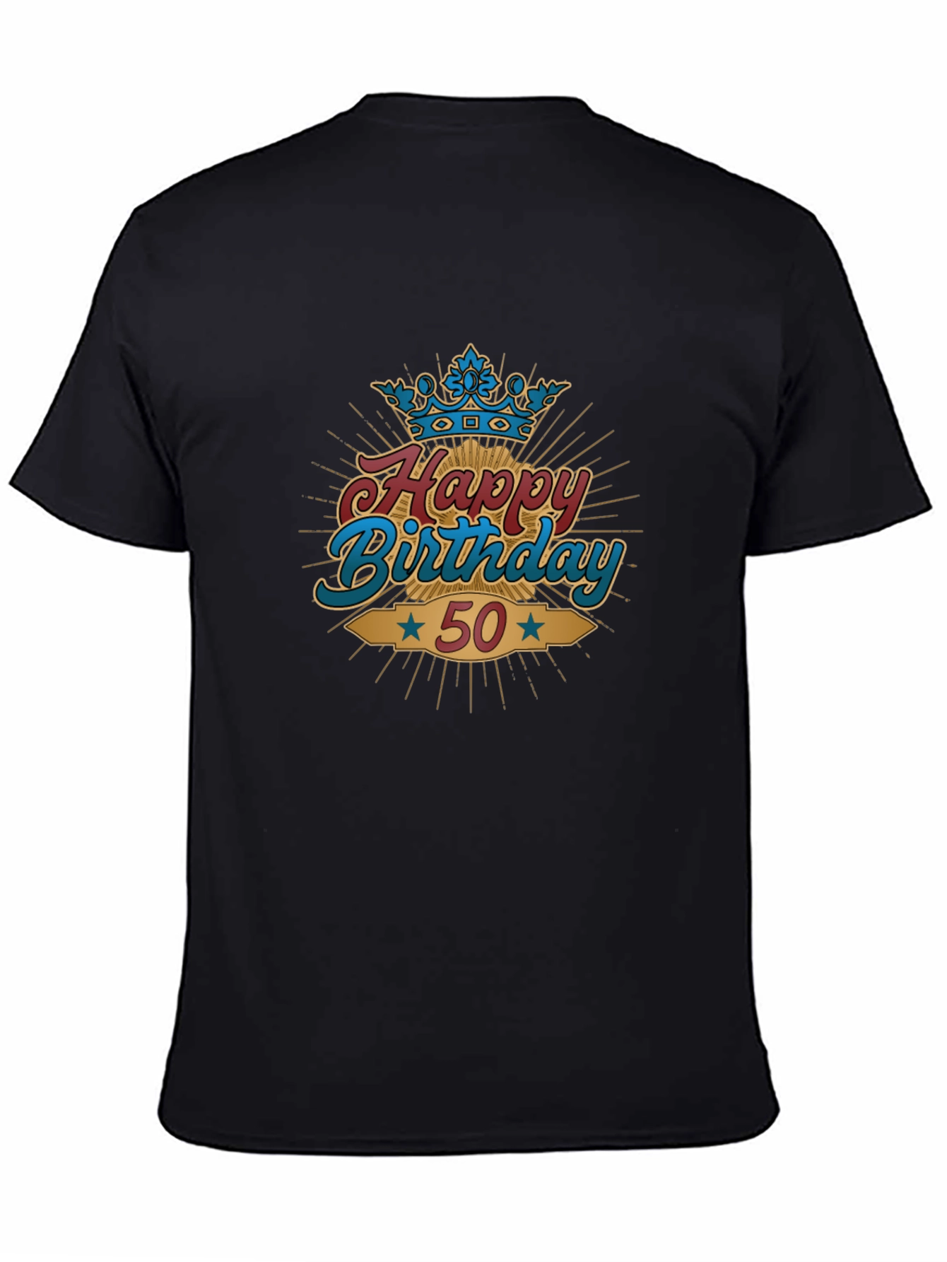 Happy 50th Birthday Graphic T-Shirt