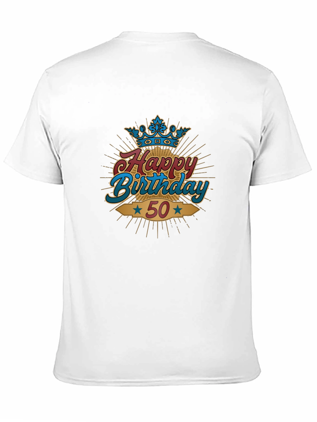 Happy 50th Birthday Graphic T-Shirt