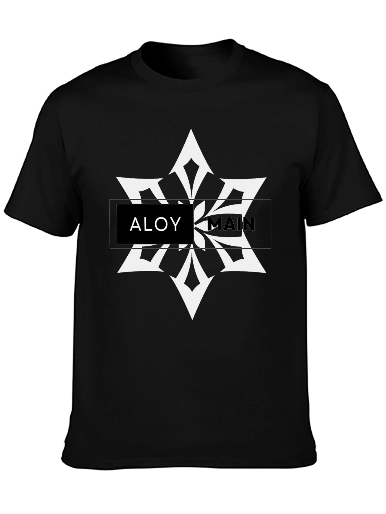 Aloy Main Genshin Impact Black T-Shirt