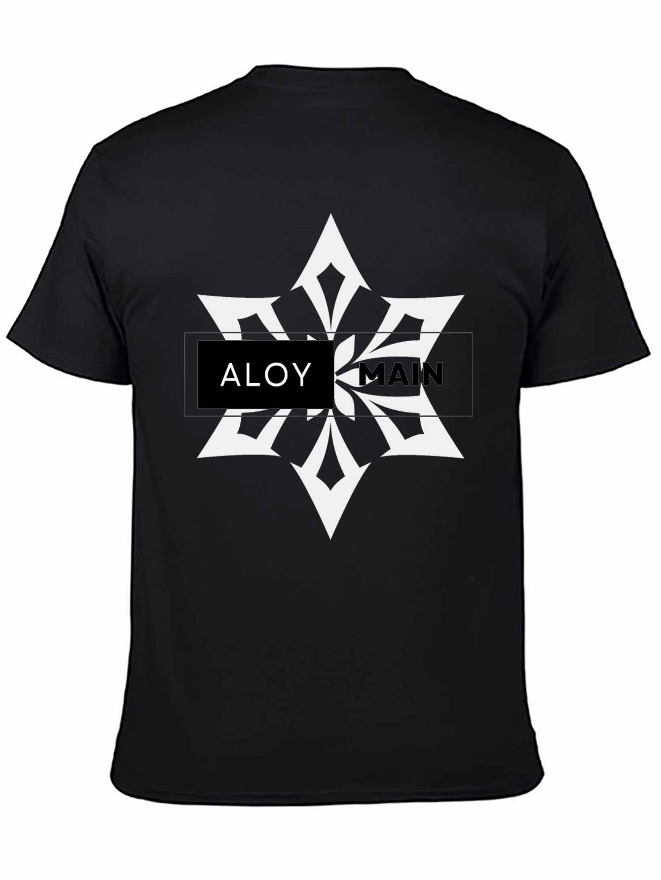Aloy Main Genshin Impact Black T-Shirt