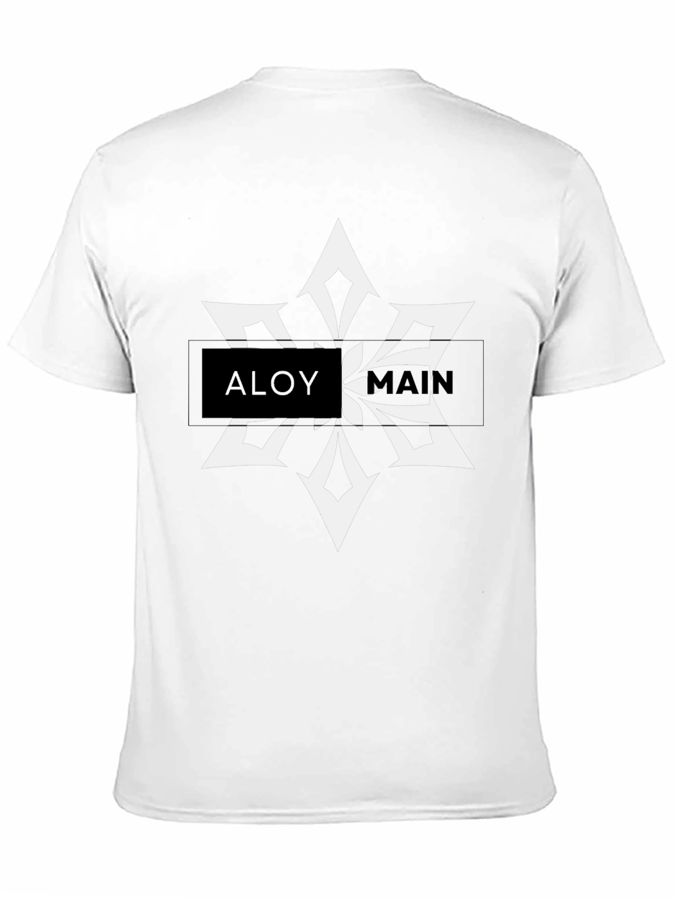 Aloy Main Genshin Impact Black T-Shirt