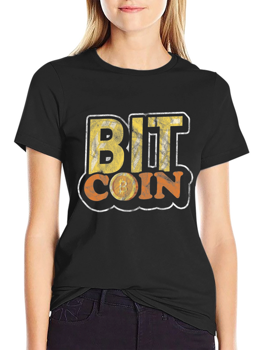 Bitcoin T-Shirt: Crypto Currency Graphic Tee