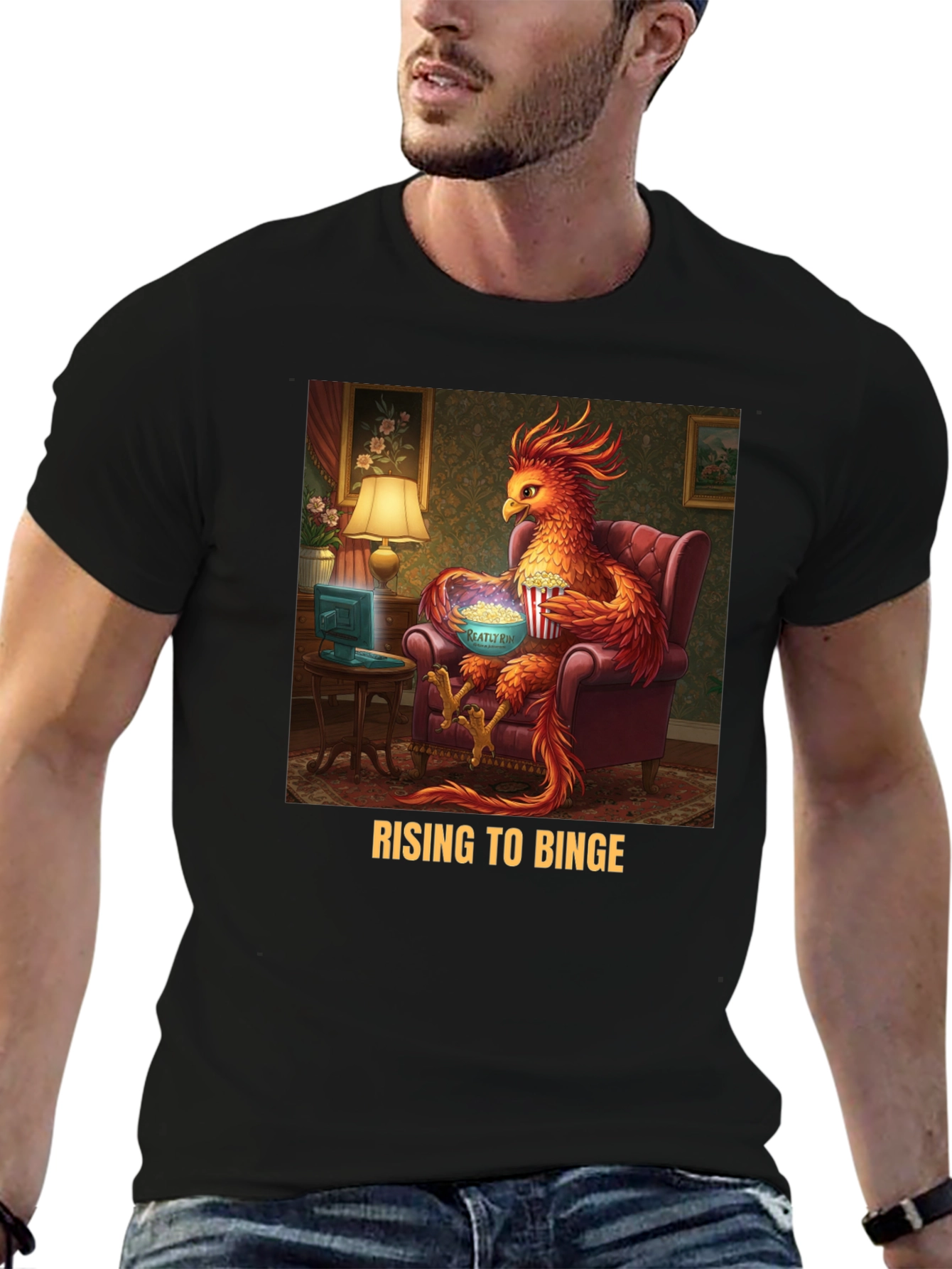 Rising to Binge Graphic T-Shirt