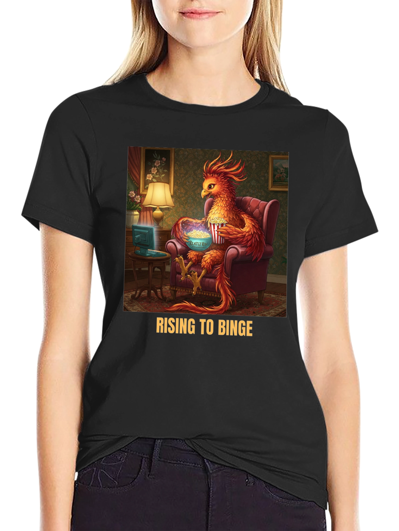 Rising to Binge Graphic T-Shirt