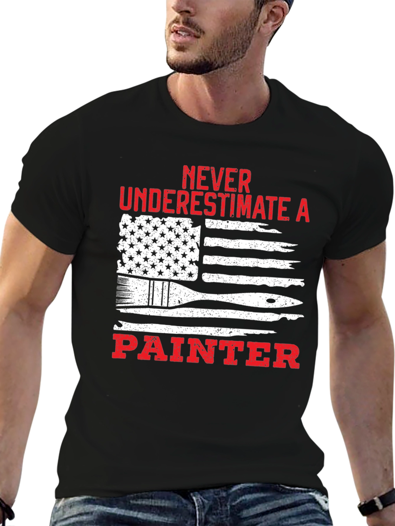 Never Underestimate a Painter T-Shirt