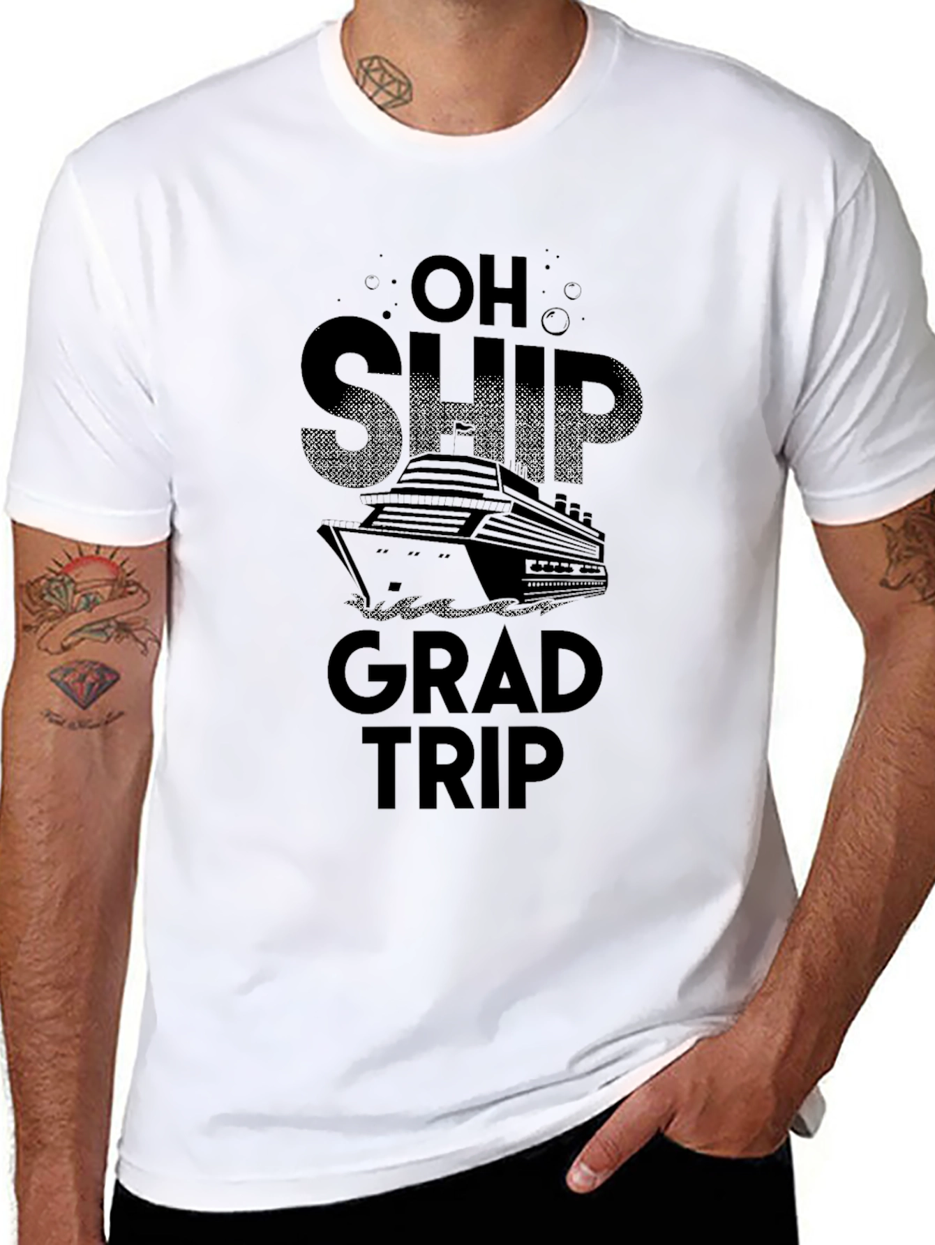Oh Ship Grad Trip Cruise T-Shirt