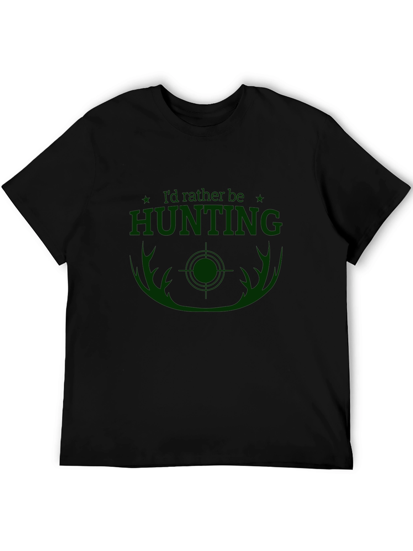 Hunting Graphic T-Shirt - Id Rather Be Hunting