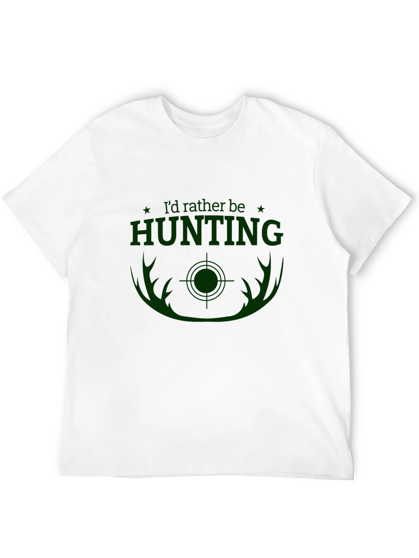 Hunting Graphic T-Shirt - Id Rather Be Hunting