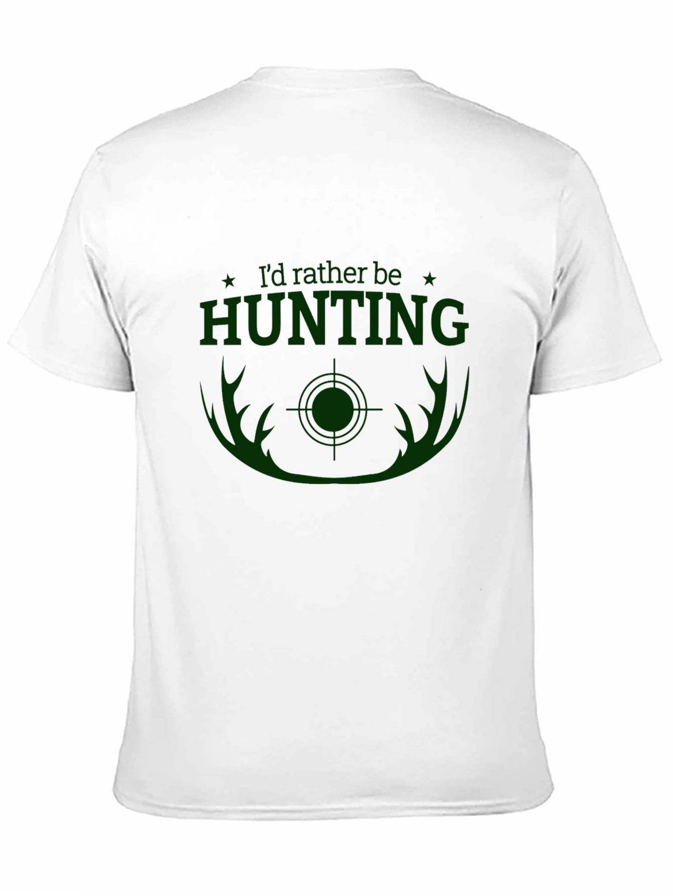 Hunting Graphic T-Shirt - Id Rather Be Hunting