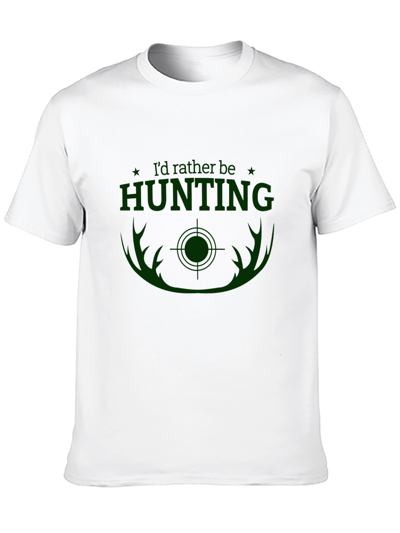 Hunting Graphic T-Shirt - Id Rather Be Hunting