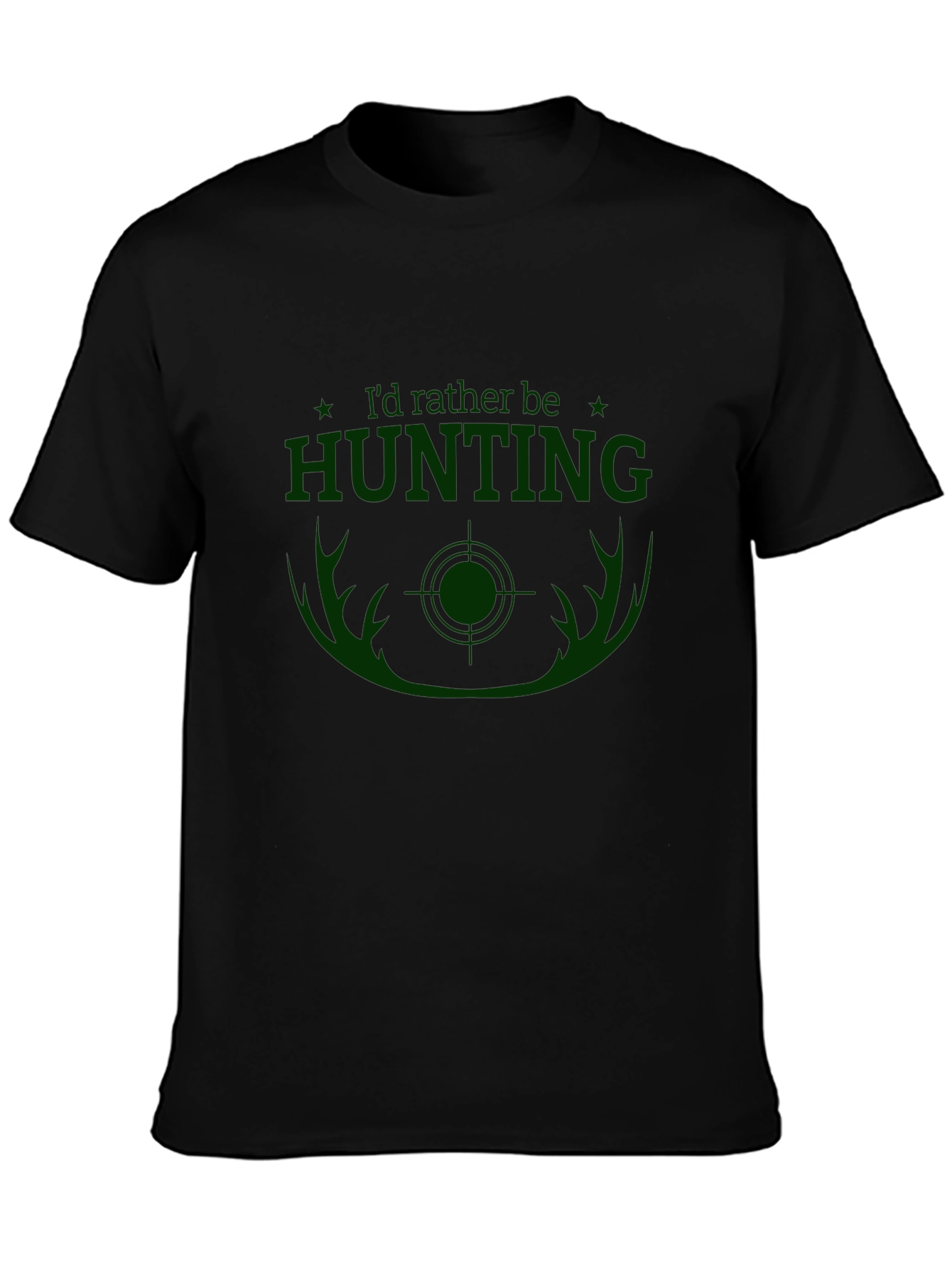 Hunting Graphic T-Shirt - Id Rather Be Hunting
