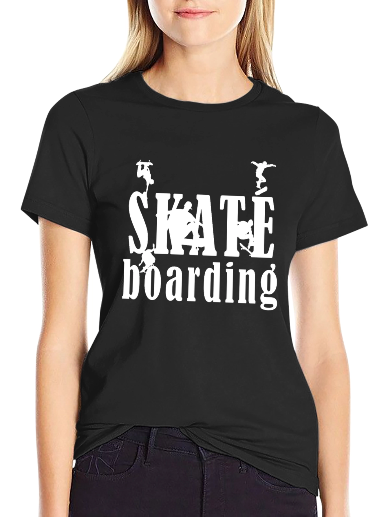 Skateboarding Graphic T-Shirt