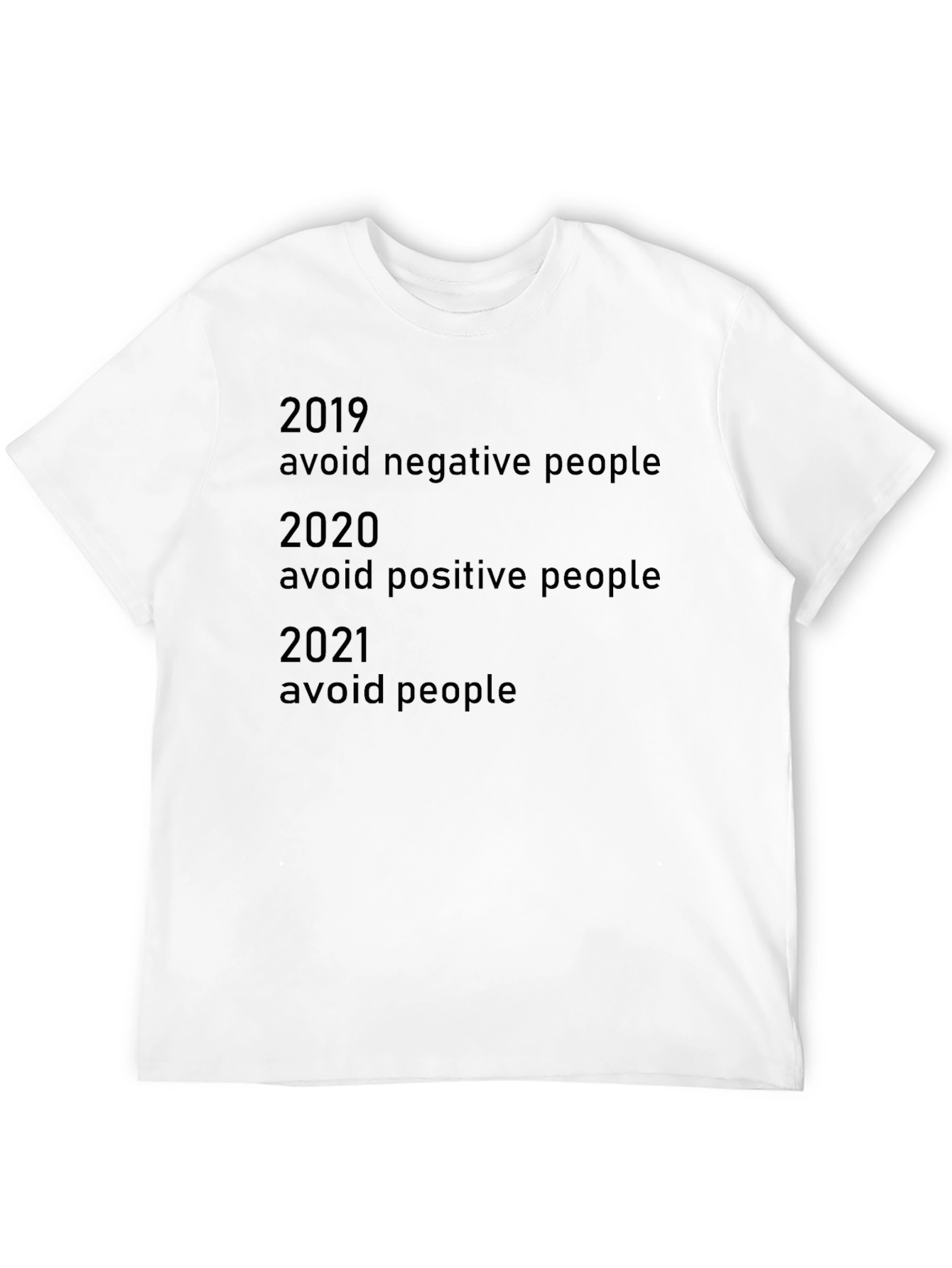 Avoid People T-Shirt Funny Slogan Tee