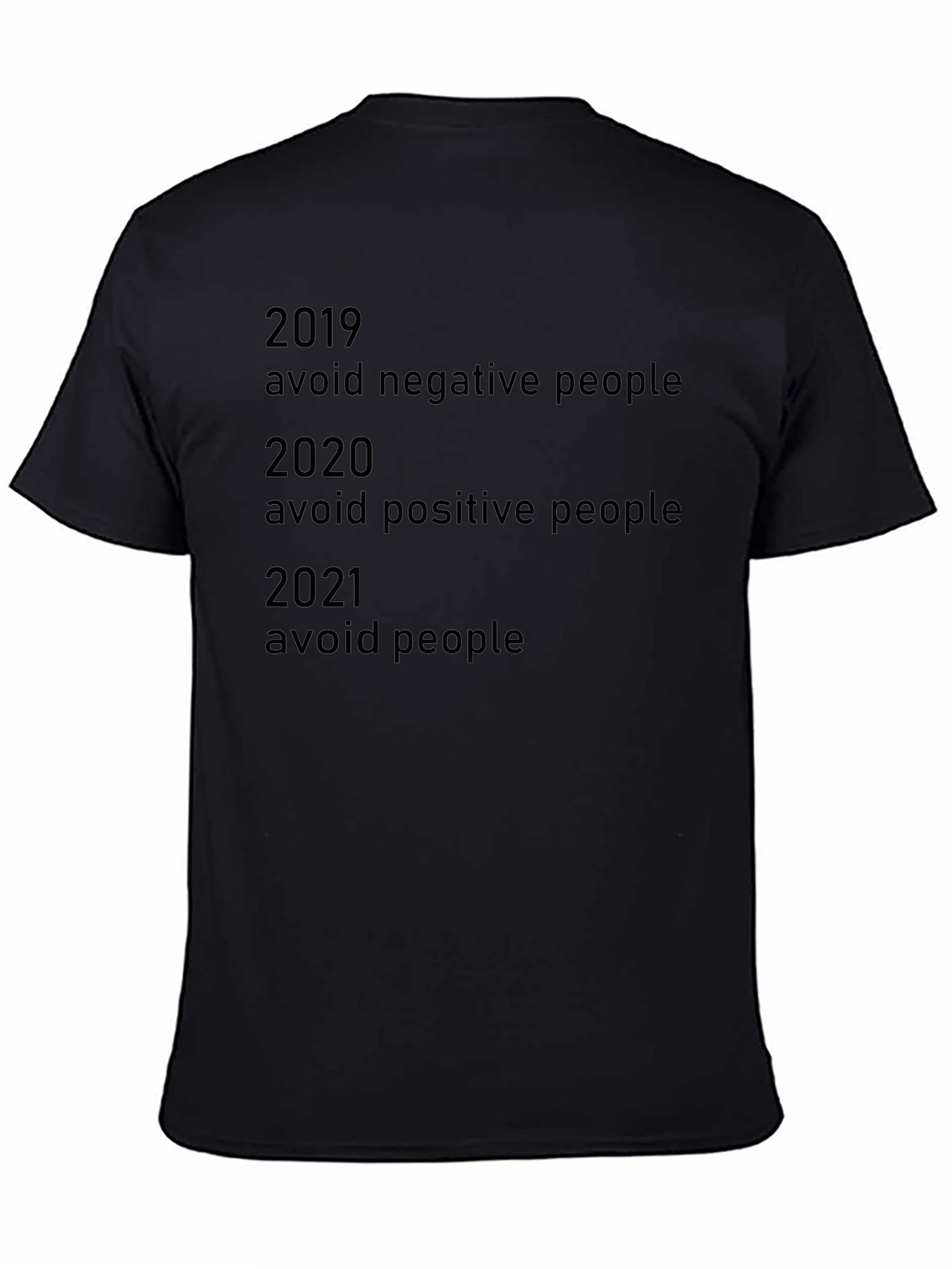 Avoid People T-Shirt Funny Slogan Tee