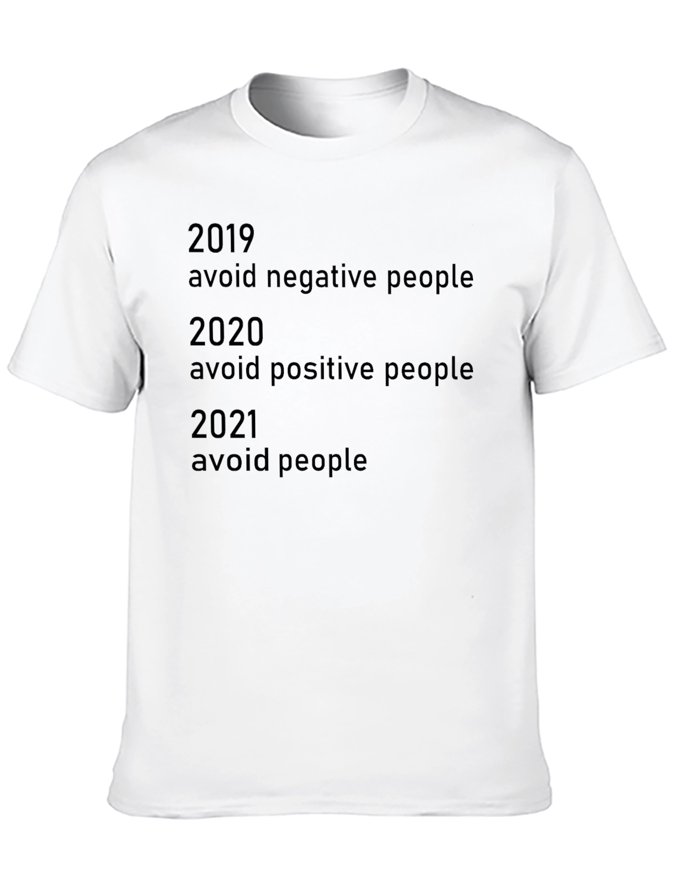 Avoid People T-Shirt Funny Slogan Tee
