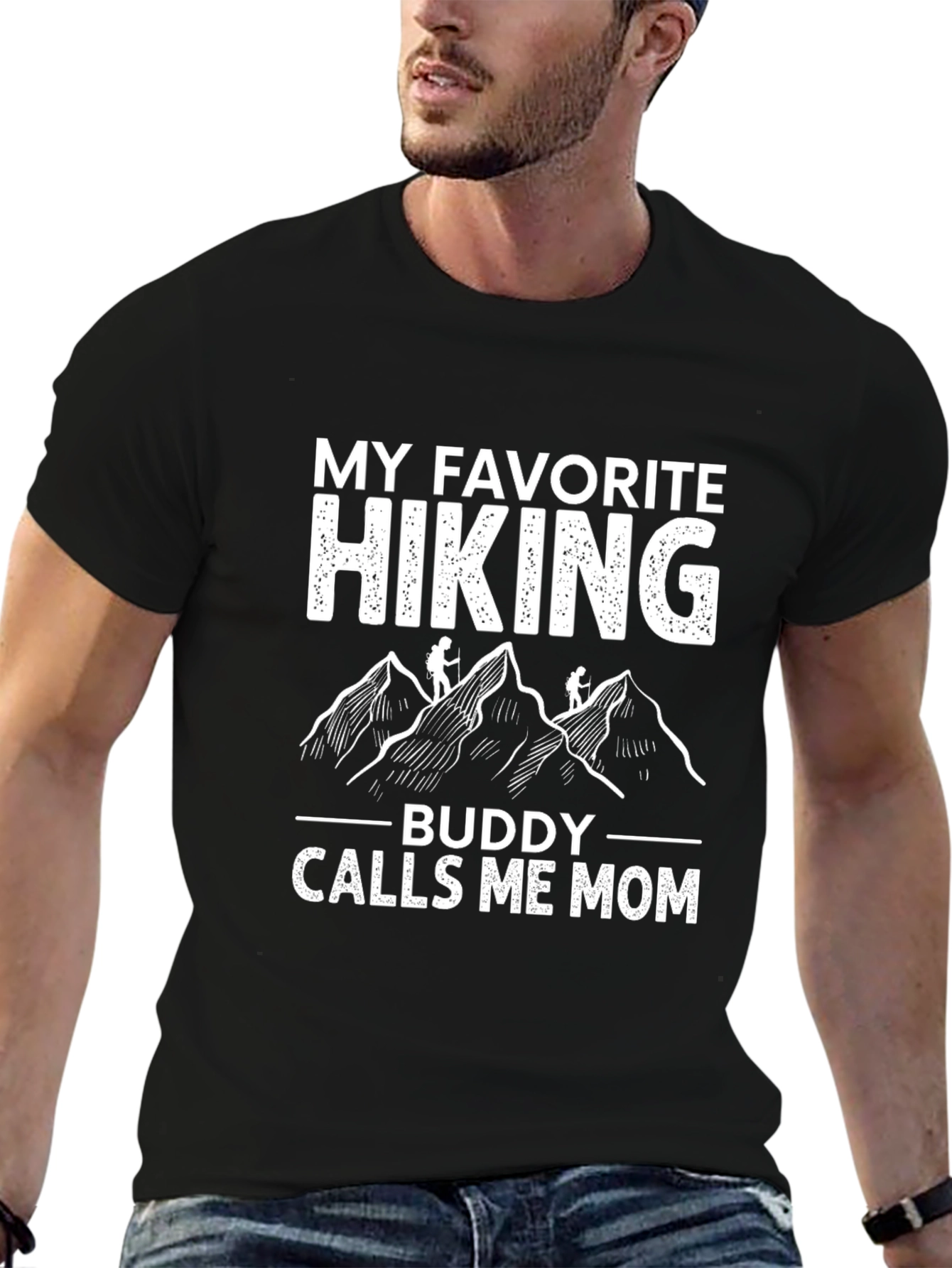 My Favorite Hiking Buddy Calls Me Mom T-Shirt
