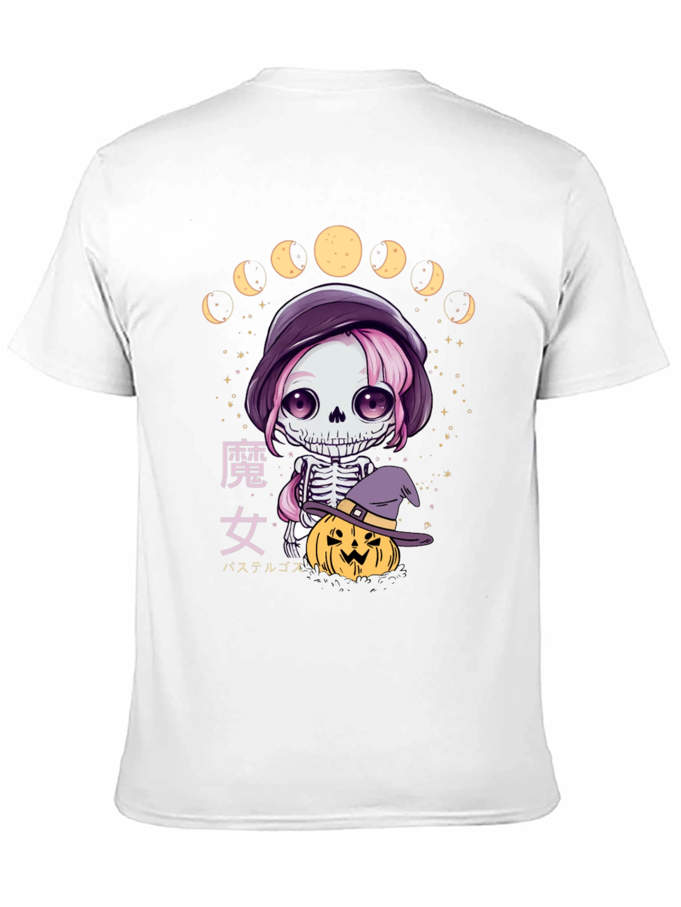 Pastel Goth Witch Skeleton T-Shirt