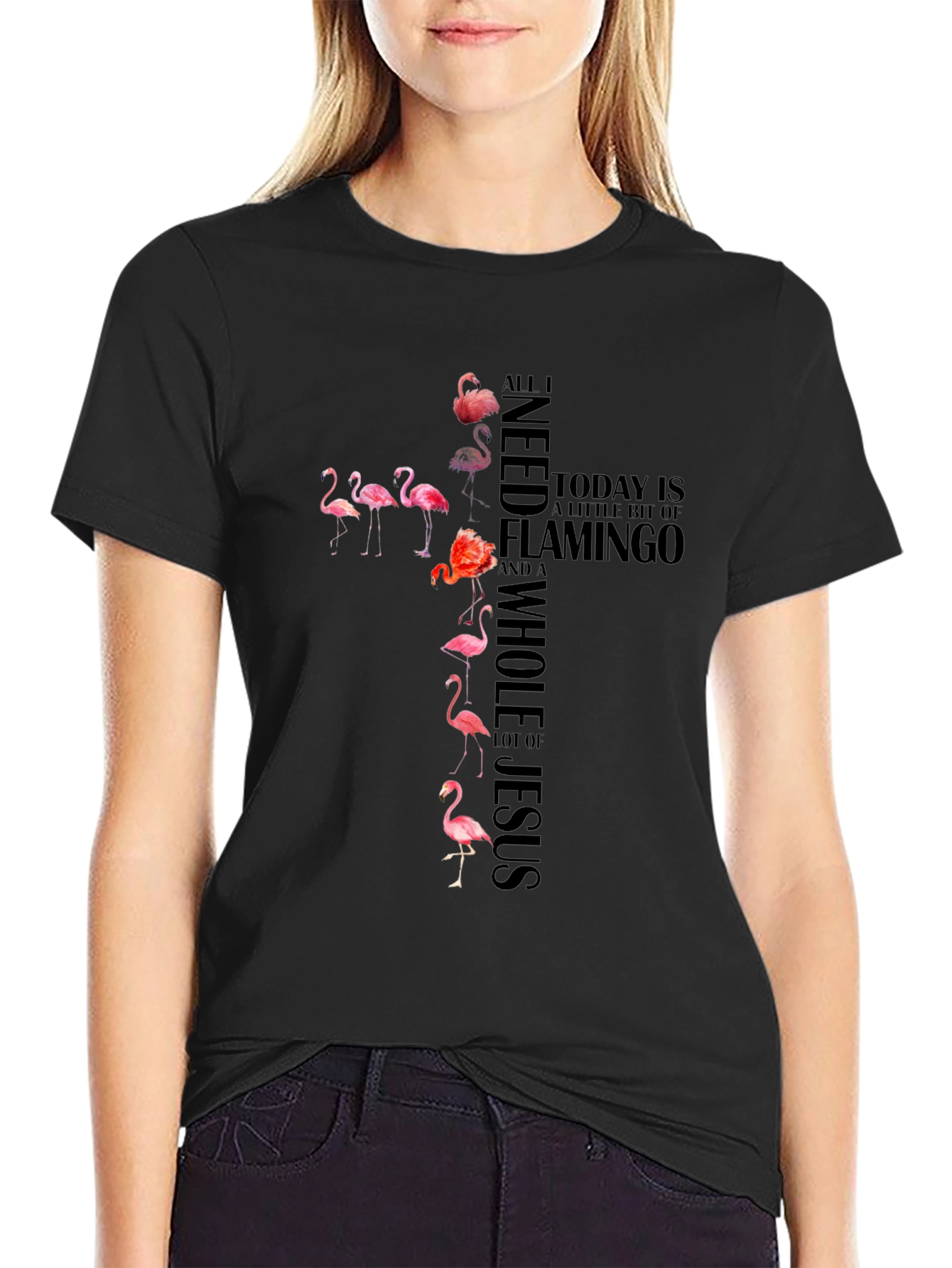 Flamingo Jesus T-Shirt - Christian Apparel