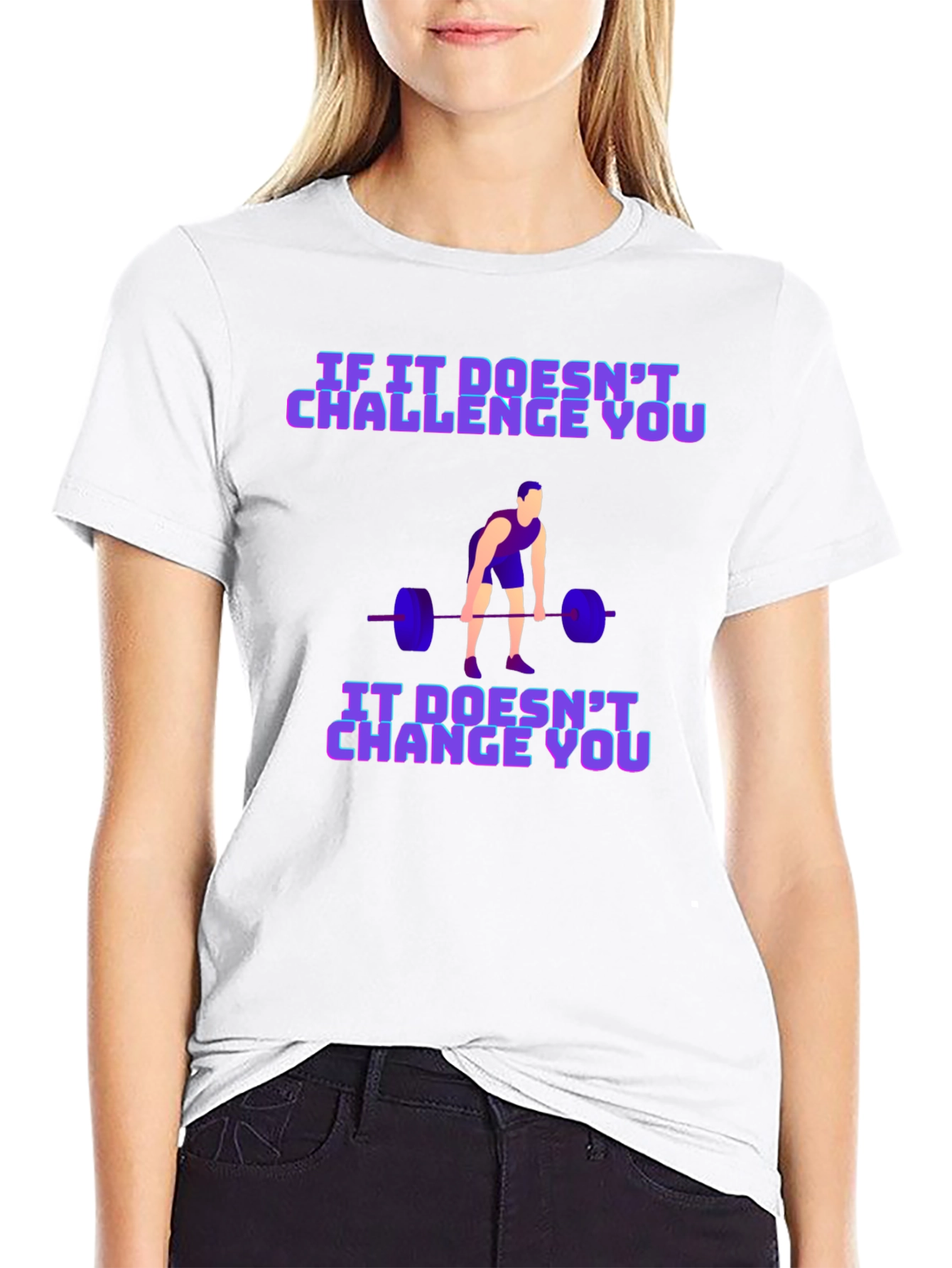 Motivational Weightlifting T-Shirt
