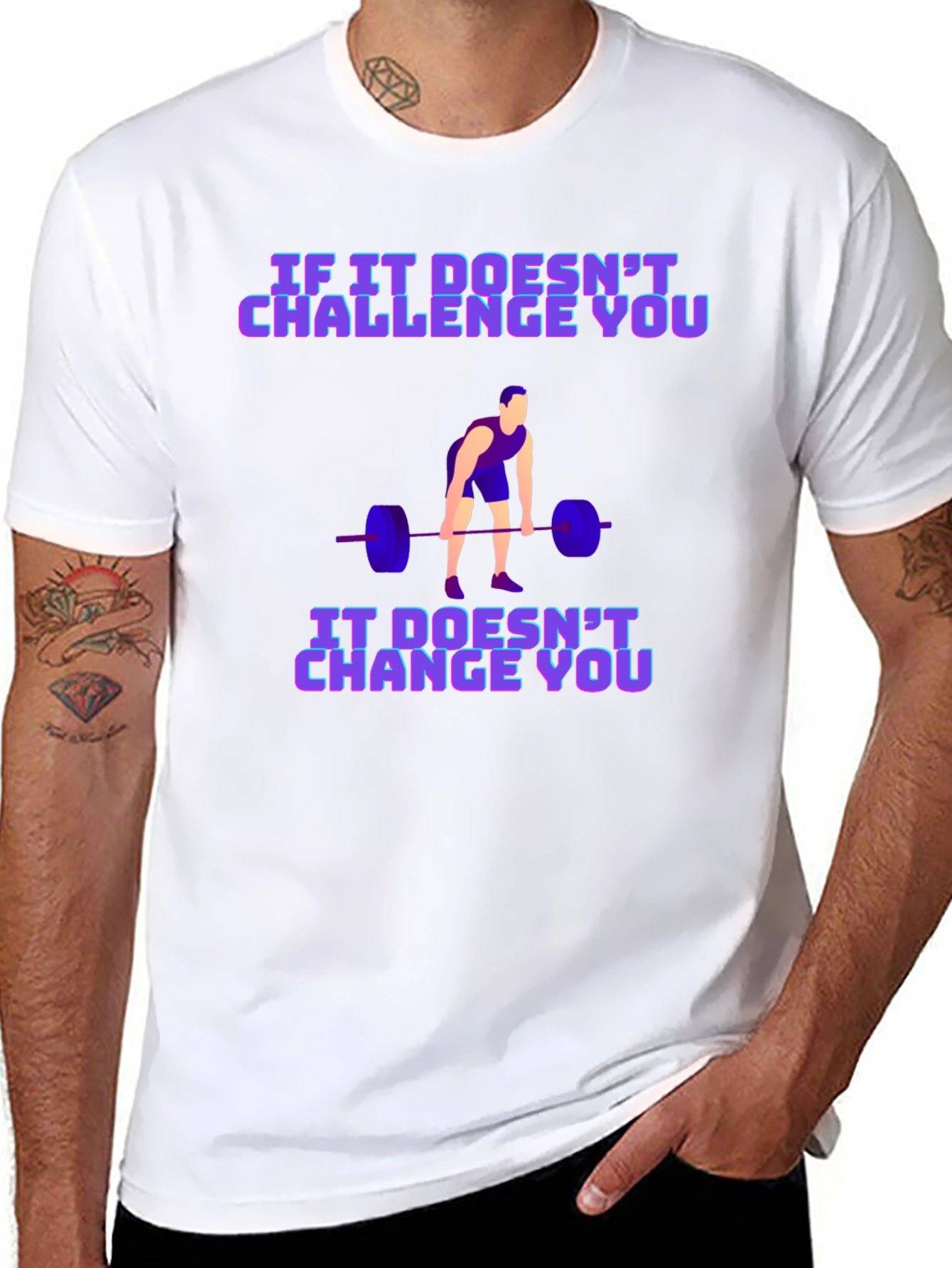 Motivational Weightlifting T-Shirt