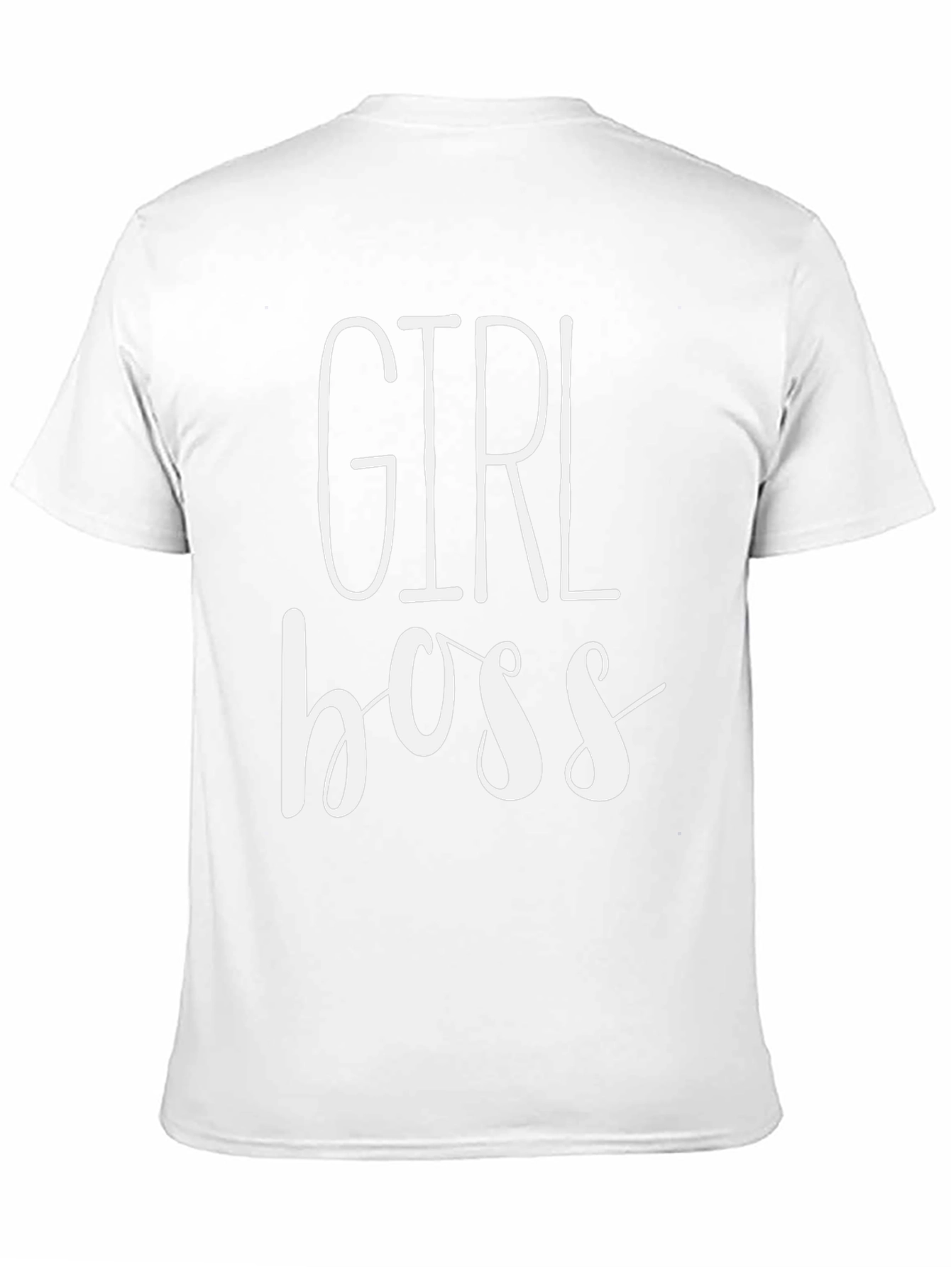 Girl Boss Graphic Tee - Black Cotton T-Shirt