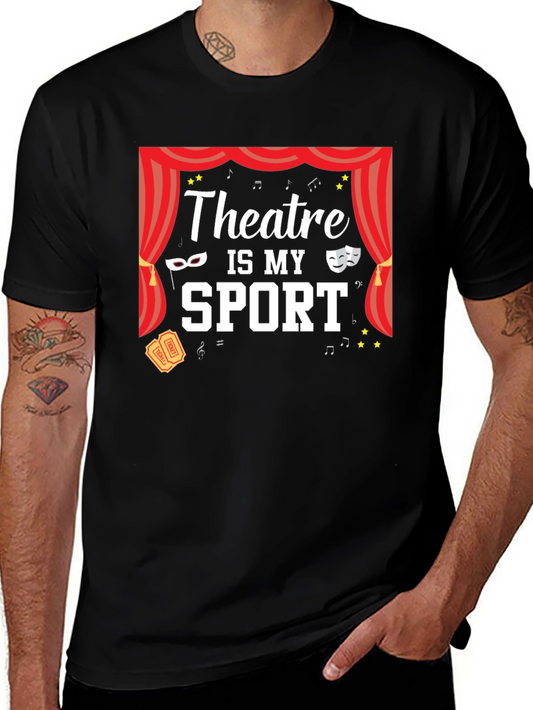 Theatre is My Sport Graphic Tee