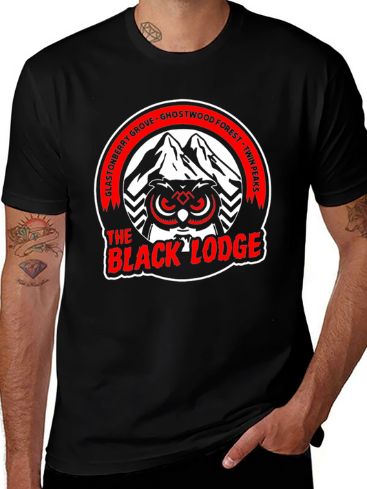 Twin Peaks Black Lodge Owl T-Shirt