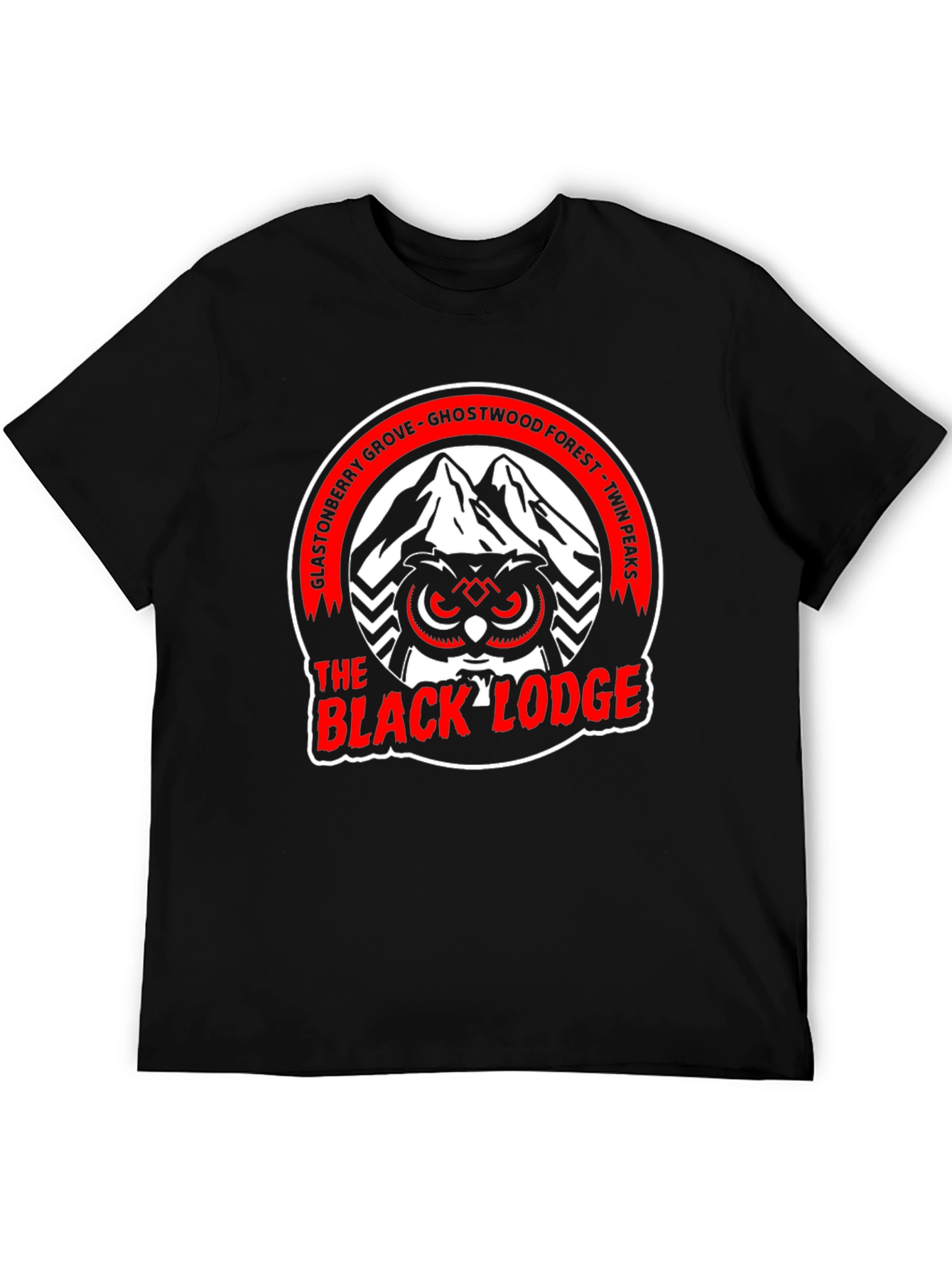 Twin Peaks Black Lodge Owl T-Shirt