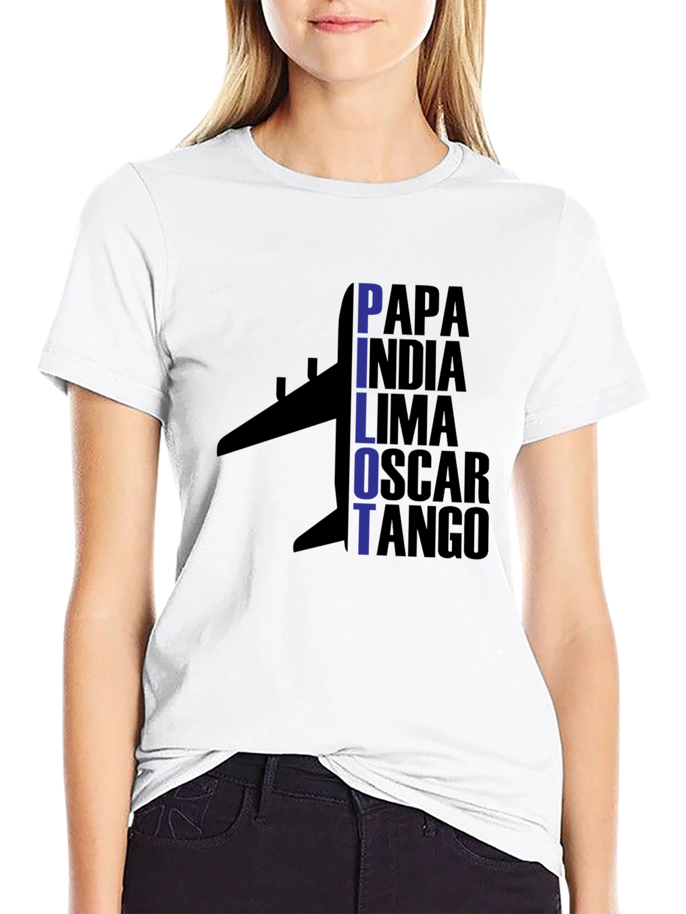 Pilot Airplane Graphic T-Shirt - Aviation Enthusiast Tee