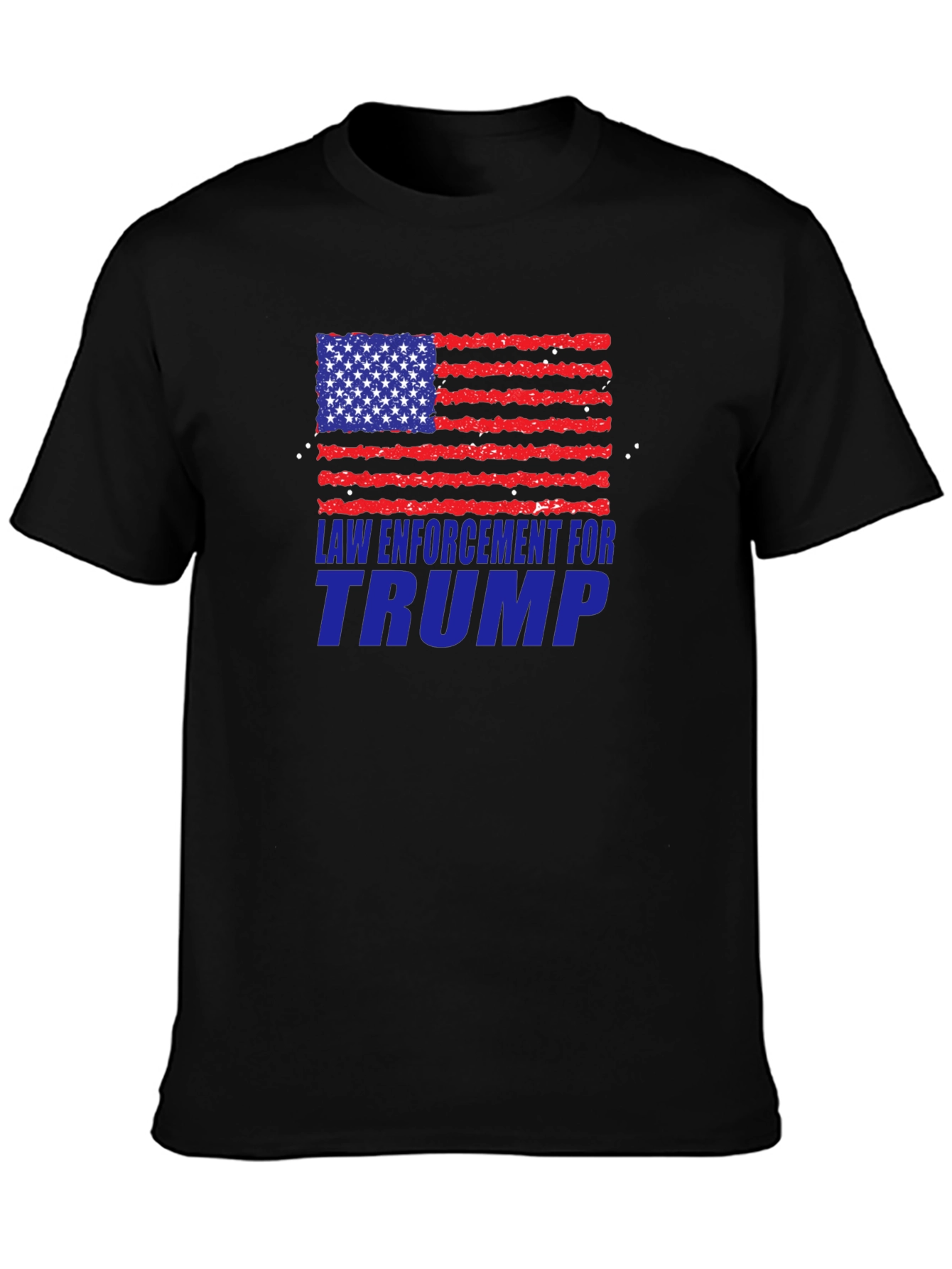 Law Enforcement for Trump Graphic Tee