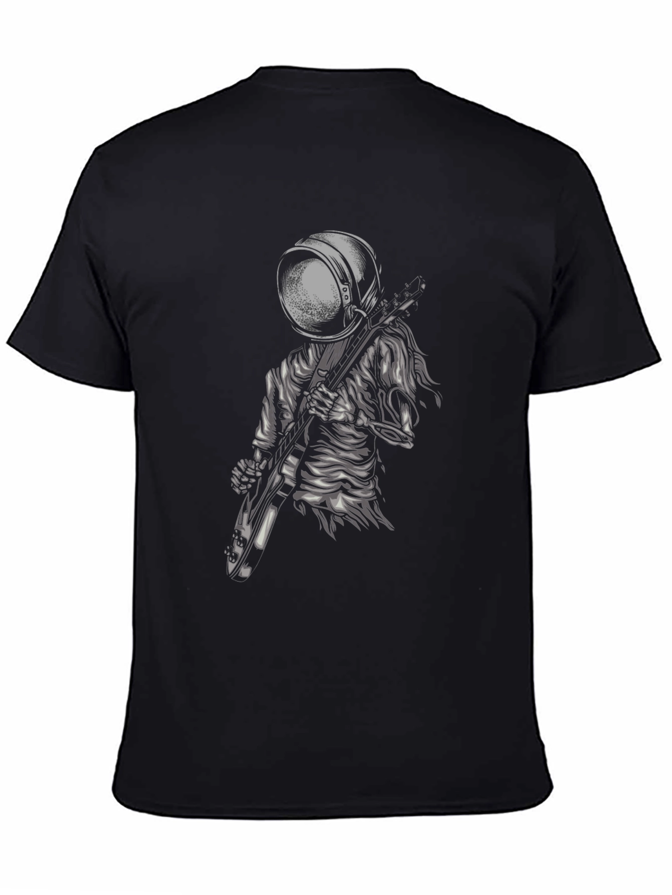 Astronaut Guitarist Graphic Tee - Rock in Space!