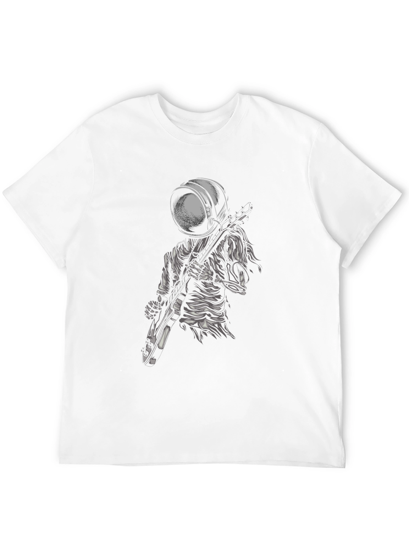 Astronaut Guitarist Graphic Tee - Rock in Space!