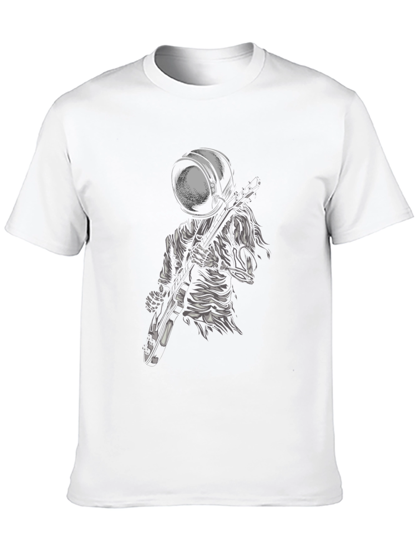 Astronaut Guitarist Graphic Tee - Rock in Space!