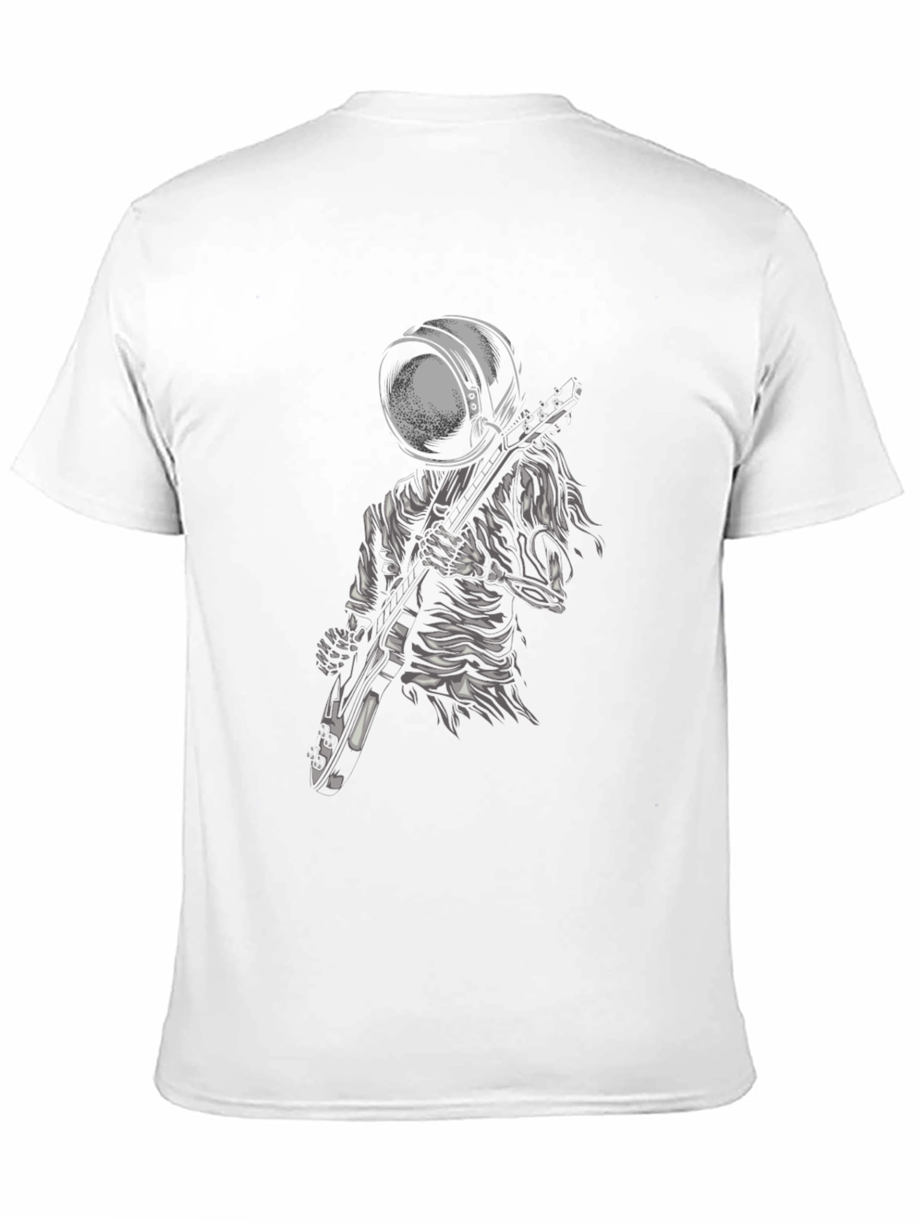 Astronaut Guitarist Graphic Tee - Rock in Space!