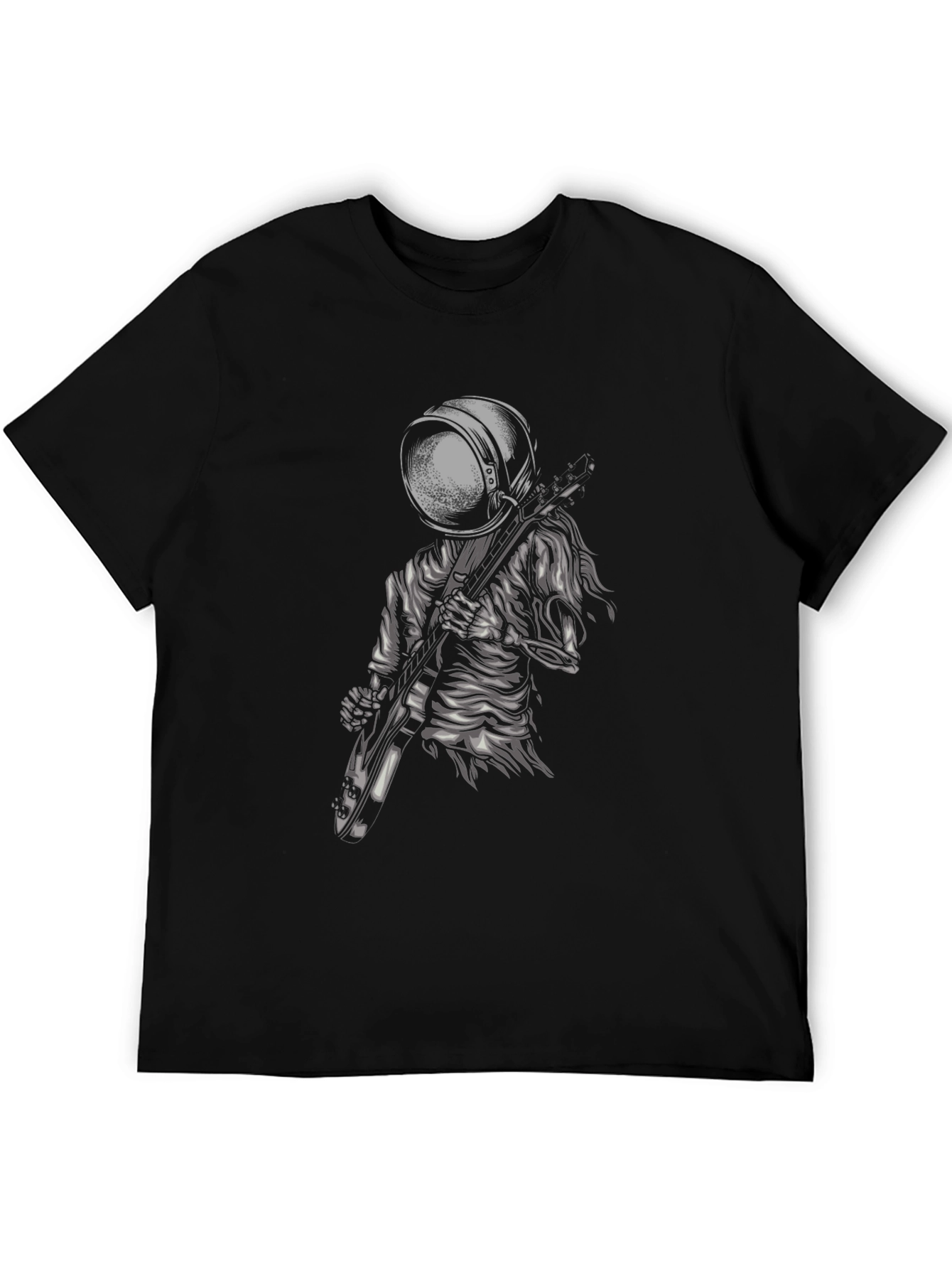 Astronaut Guitarist Graphic Tee - Rock in Space!