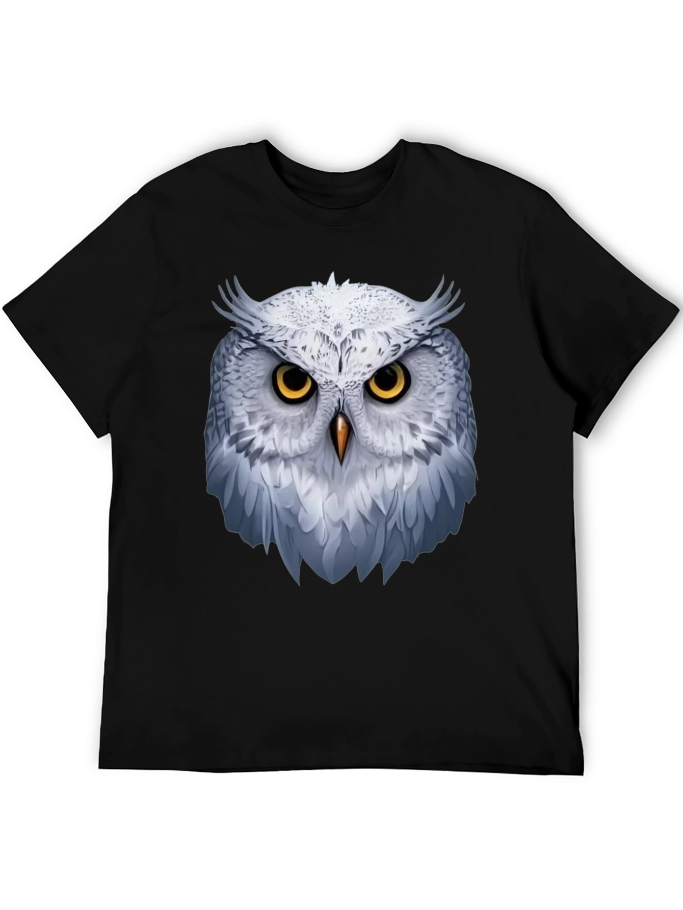 Owl Graphic Black T-Shirt