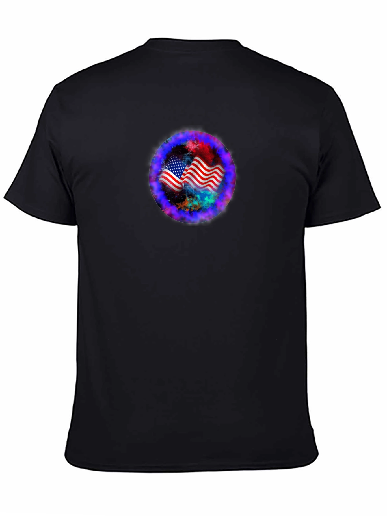 USA Flag Galaxy T-Shirt