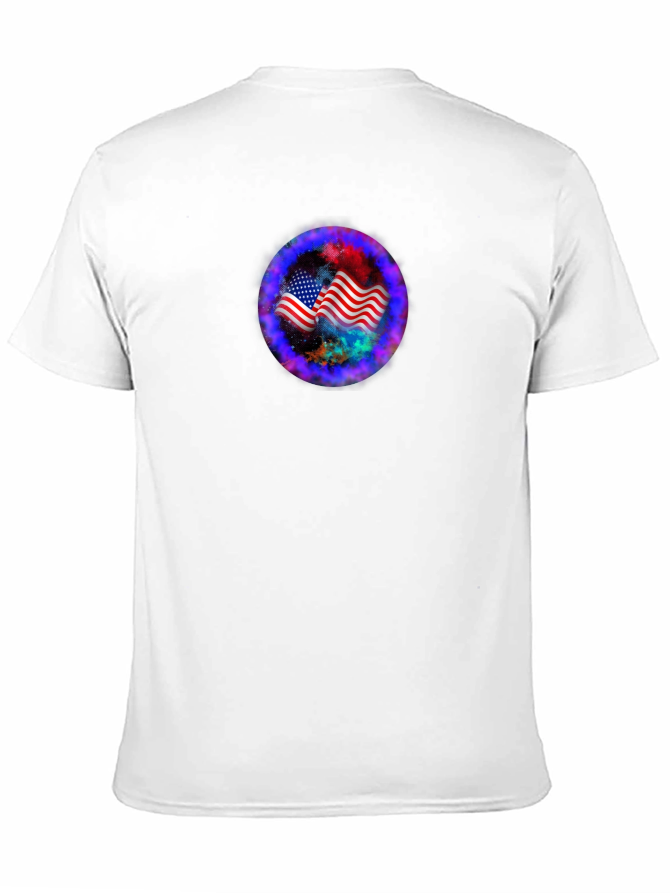 USA Flag Galaxy T-Shirt