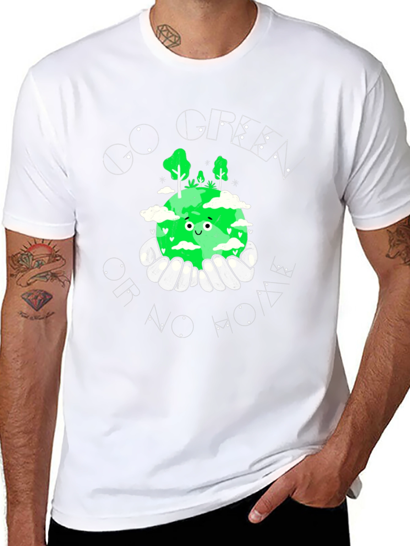 Go Green T-Shirt: Earth Day Apparel