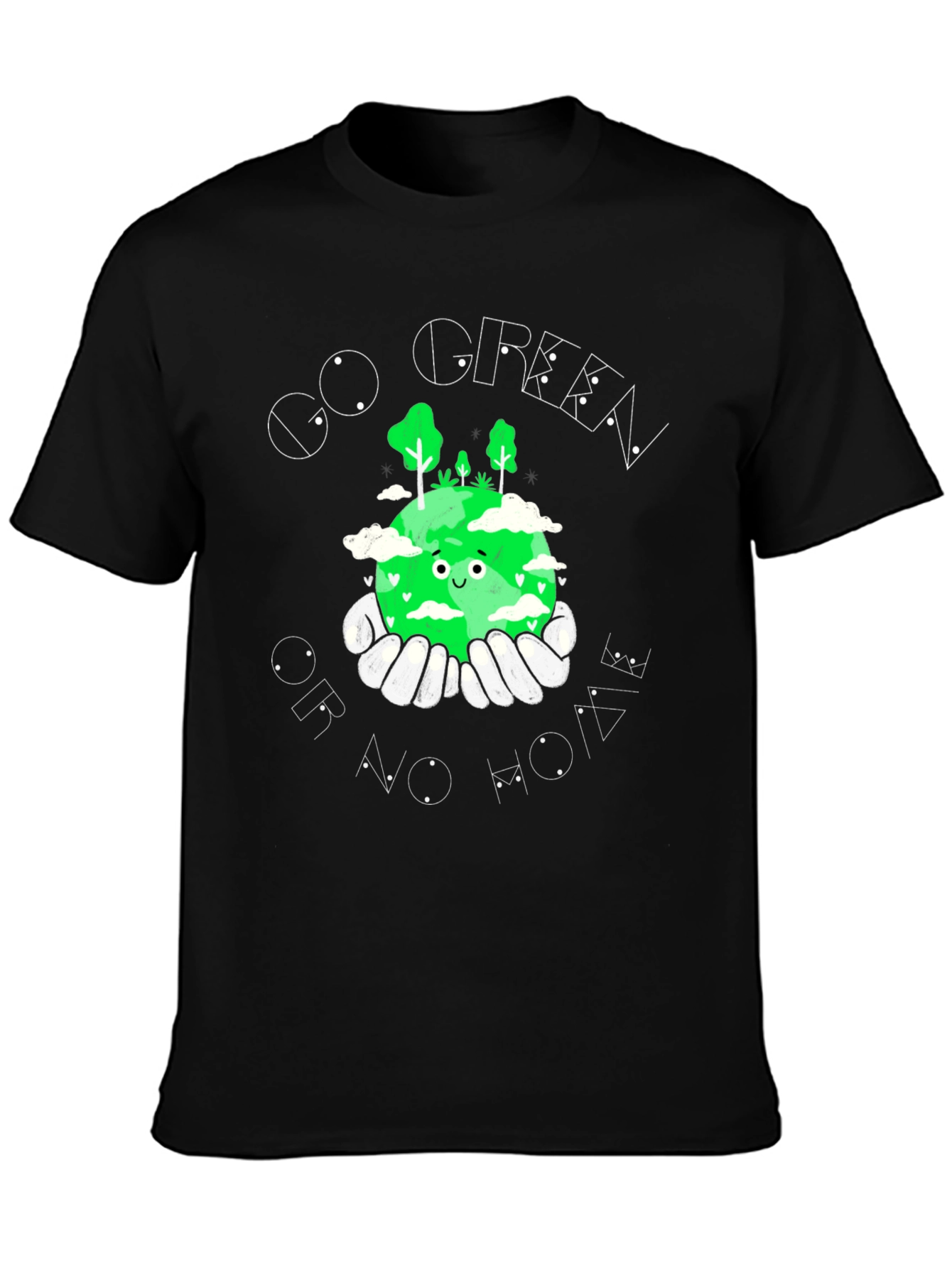 Go Green T-Shirt: Earth Day Apparel