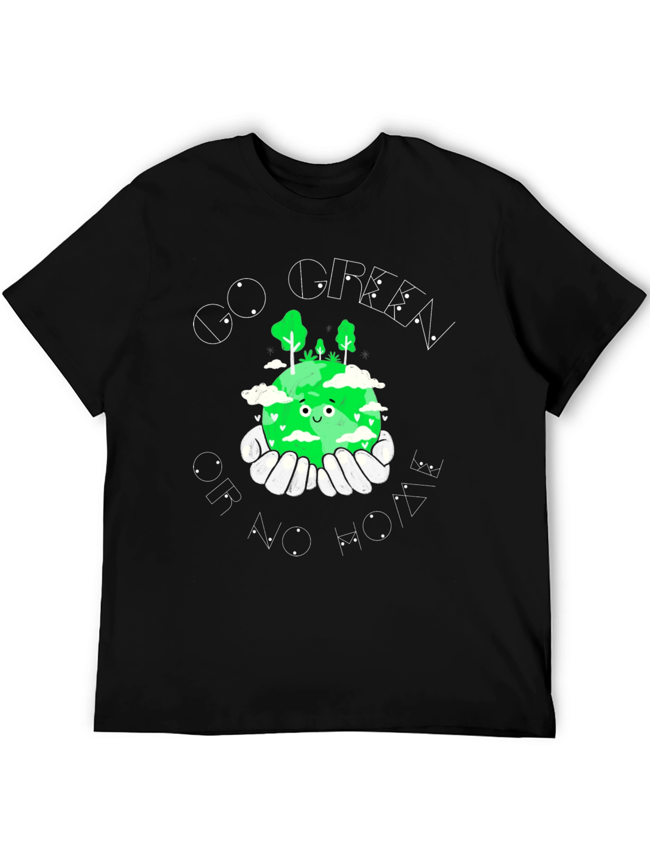 Go Green T-Shirt: Earth Day Apparel