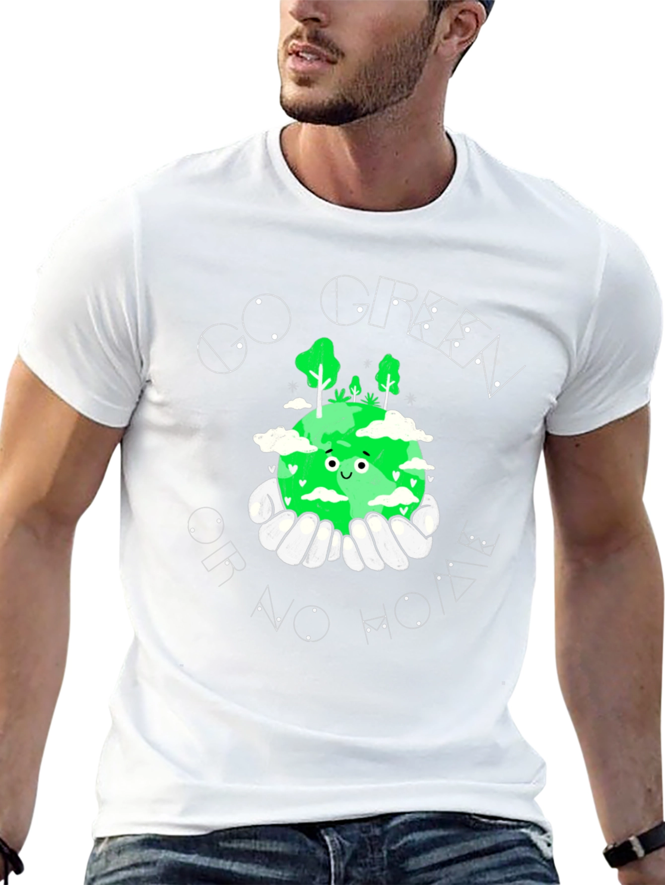 Go Green T-Shirt: Earth Day Apparel