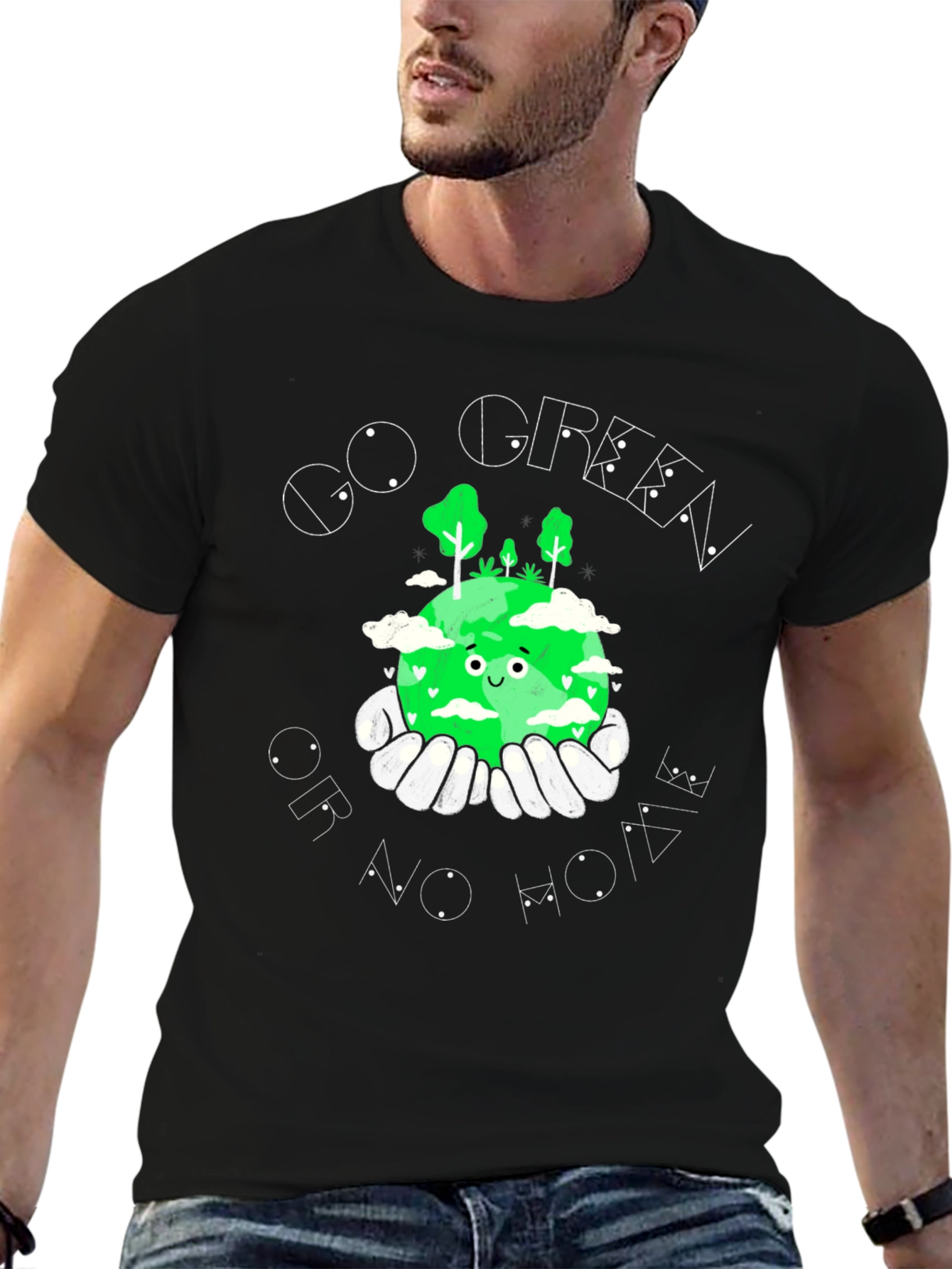 Go Green T-Shirt: Earth Day Apparel