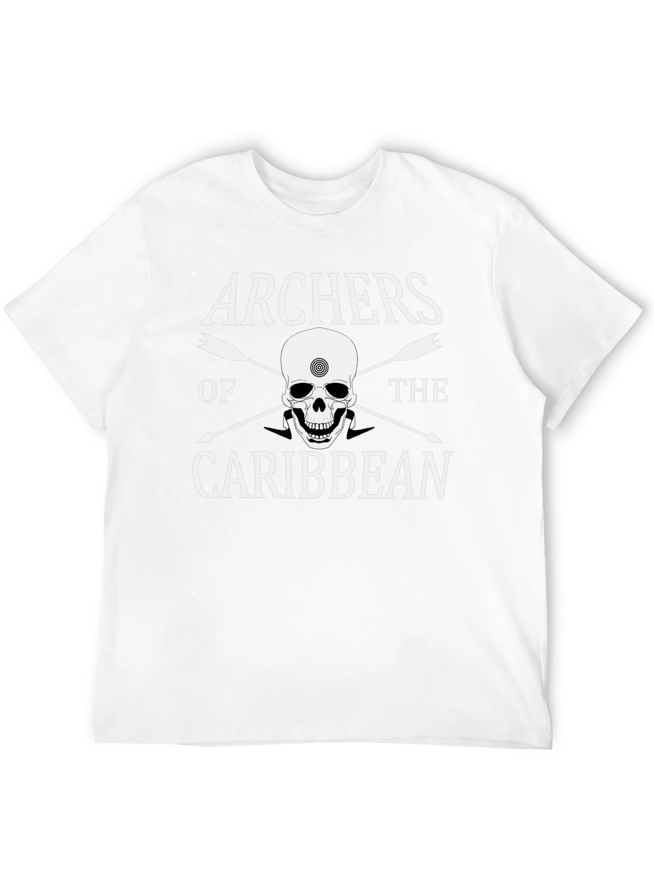 Archers of the Caribbean Black T-Shirt