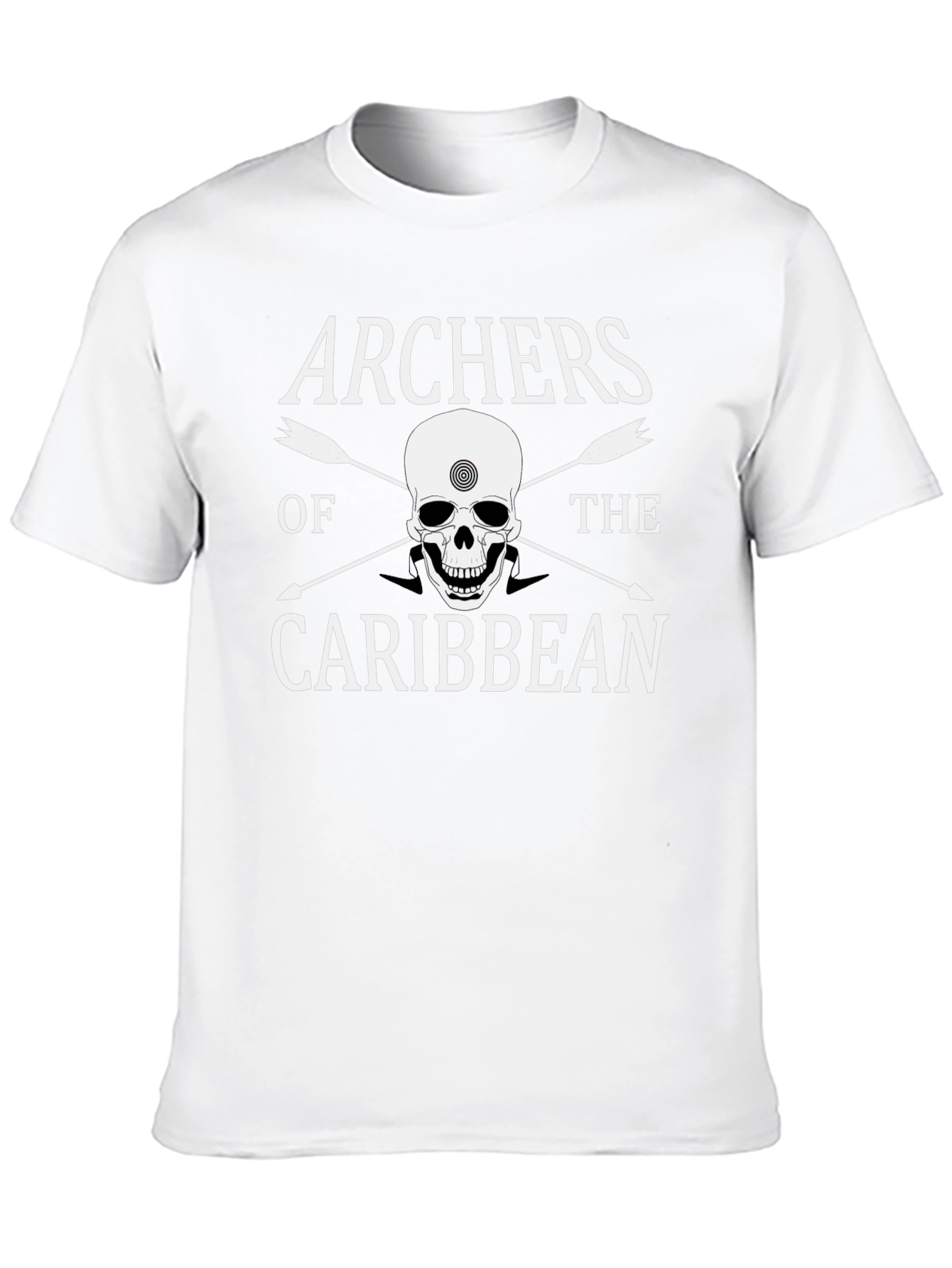 Archers of the Caribbean Black T-Shirt